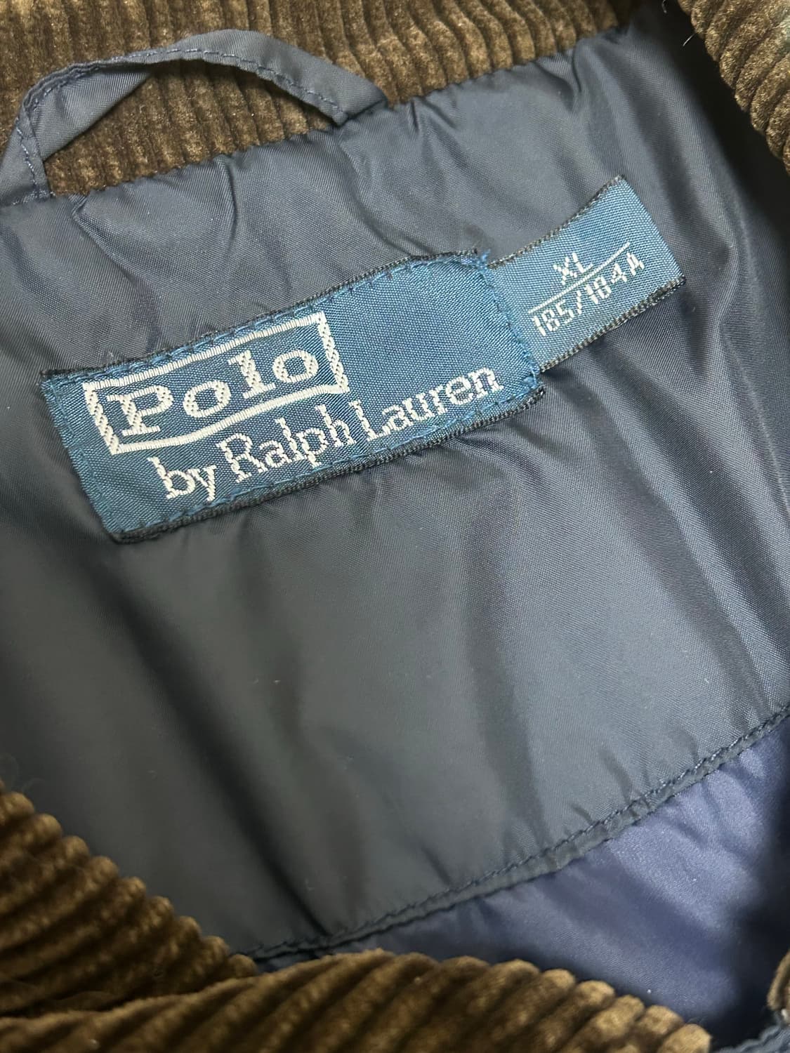 (드라이클리닝완)폴로 랄프로렌 네이비 퀄팅자켓 상품이미지9