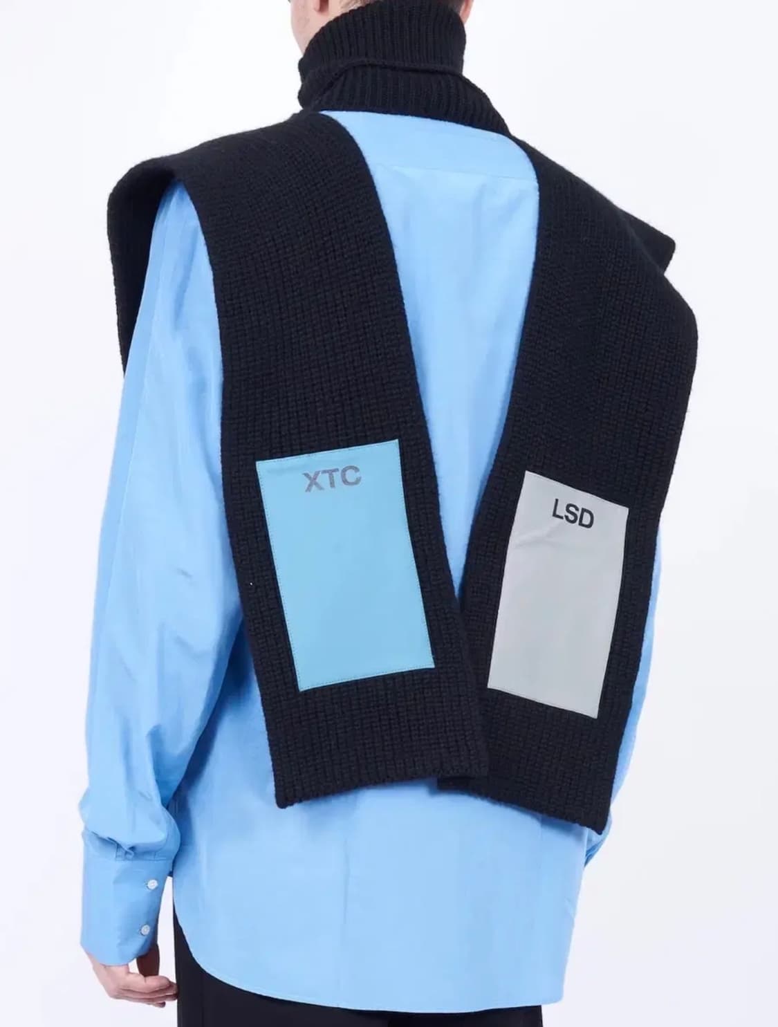 라프시몬스 패치 터틀넥 베스트 판매 상품이미지3