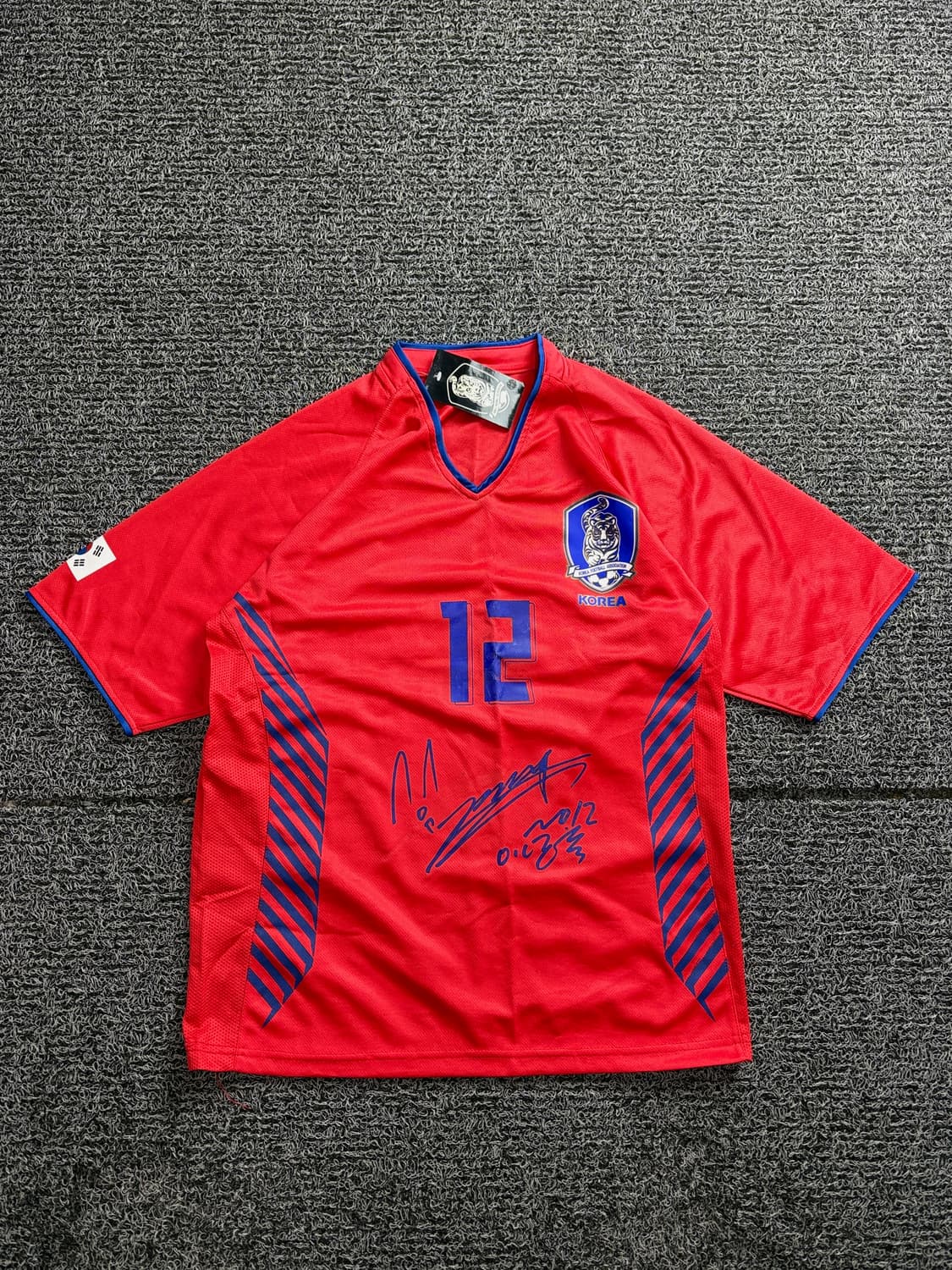 나이키 06-08 국대 이영표 싸인 풋볼 유니폼 2649 상품이미지2