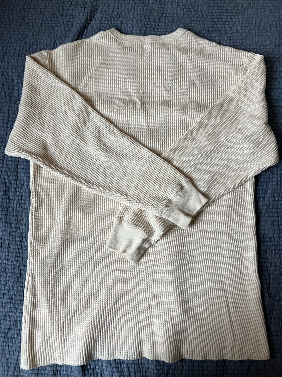 트로피클로딩 Heavy Waffle Mil L/S Tee [Ecru] 상품이미지4