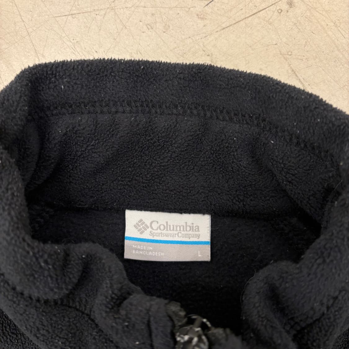 컬럼비아 스몰로고 플리스 집업 상품이미지3