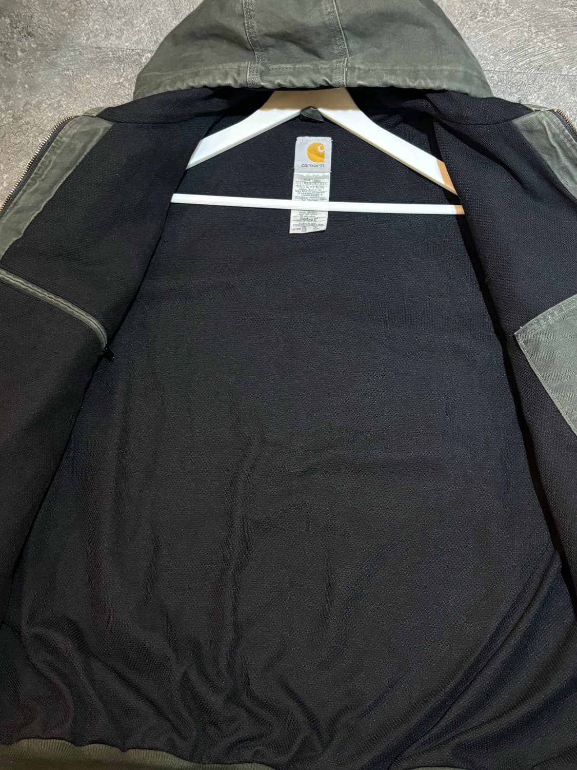 carhartt 칼하트 모스그린 덕 액티브 자켓 j25 mos  상품이미지6