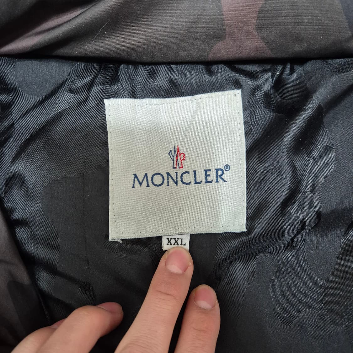 몽클레어 밀리터리 카모플라쥬 후드 패딩 점퍼 2XL(110) 상품이미지7