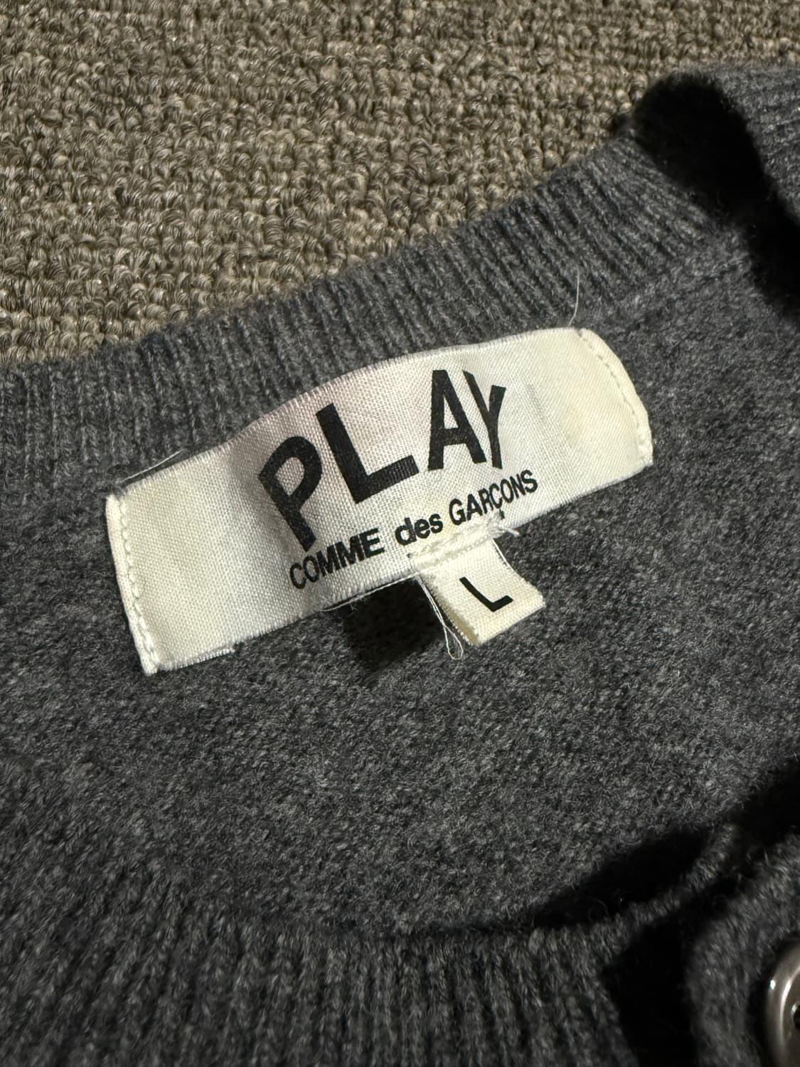 Comme des garcons 꼼데가르송 가디건 상품이미지3