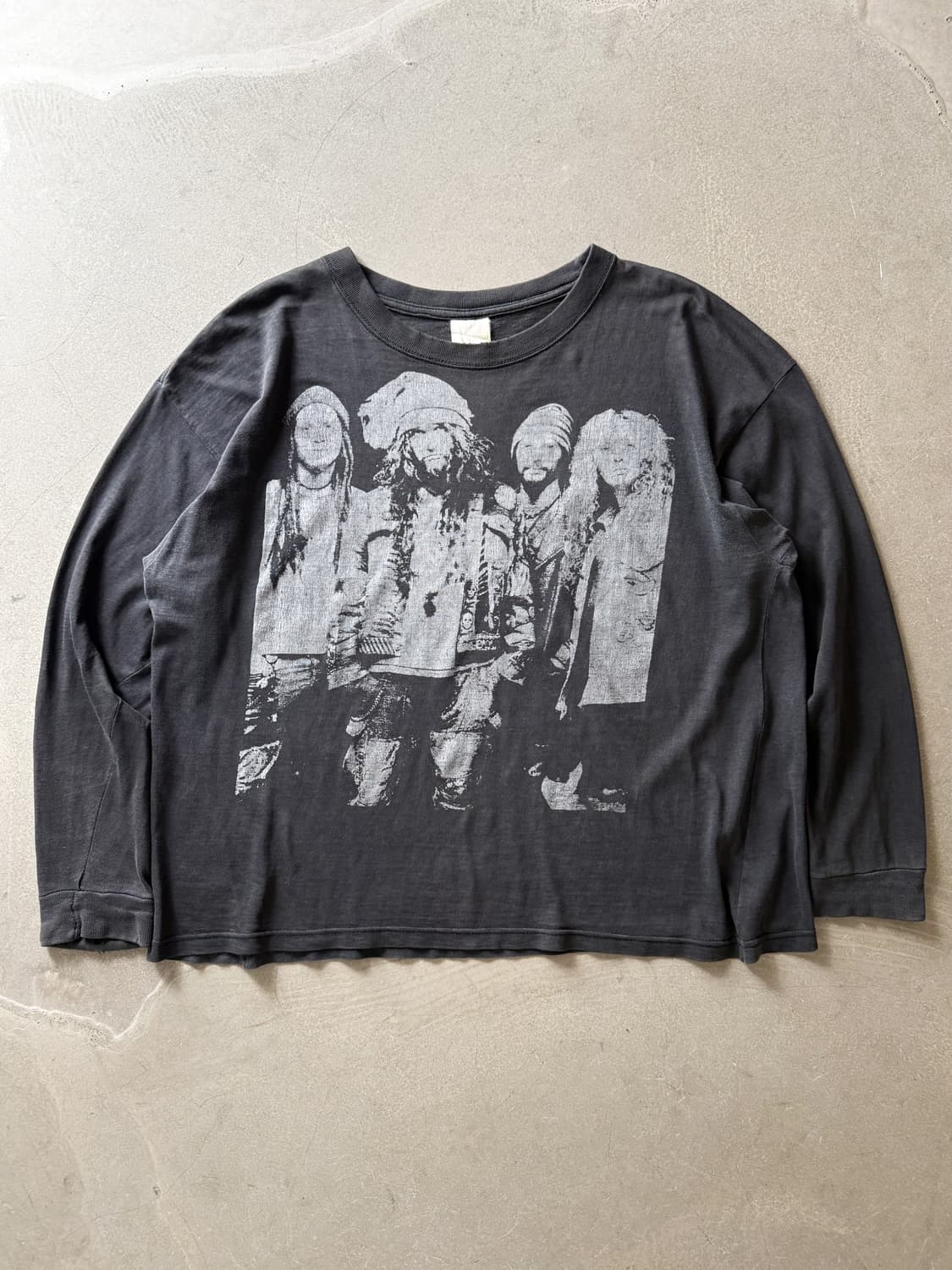 90s White Zombie Distressed Long Sleeve 상품이미지4