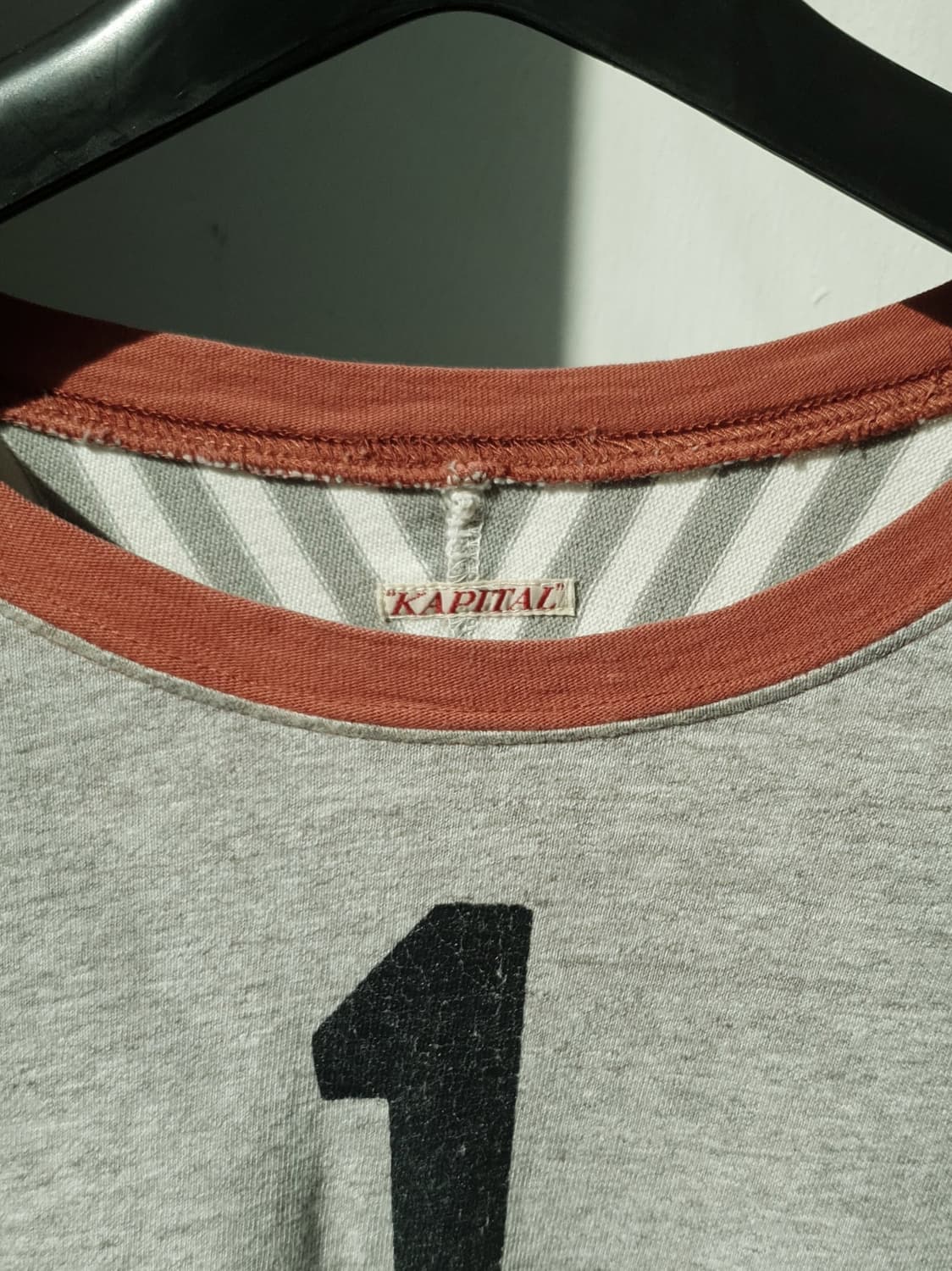 KAPITAL Vintage Number "1" Football Tee 상품이미지4