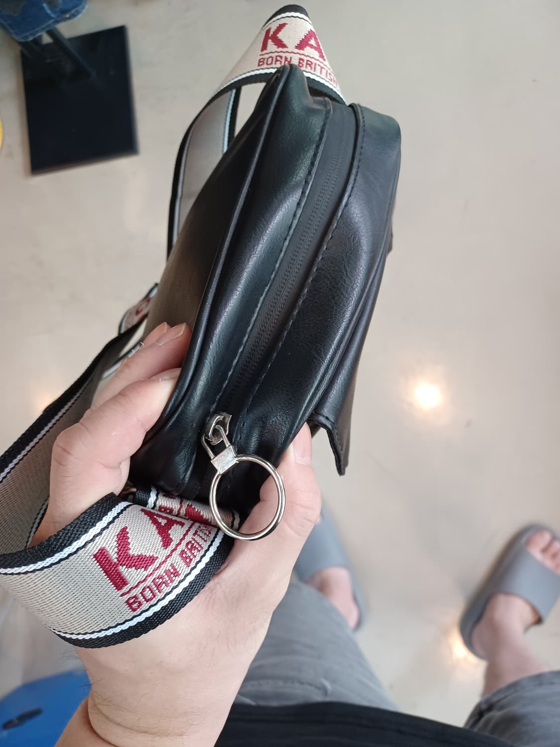 캉골 가죽 크로스백  상품이미지2