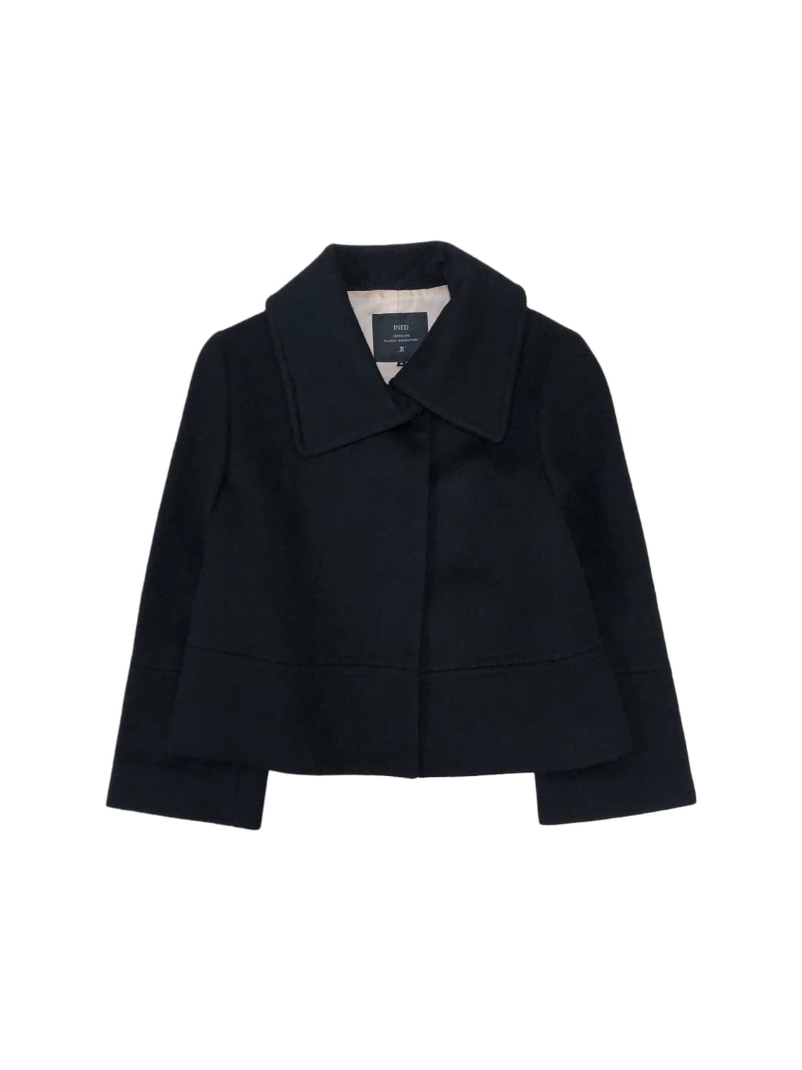 INED 블랙 숏 코트 상품이미지1