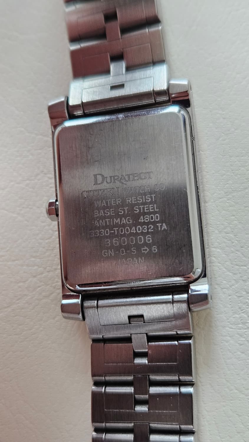 시티즌 익시드 사각 메탈 여성시계 상품이미지5