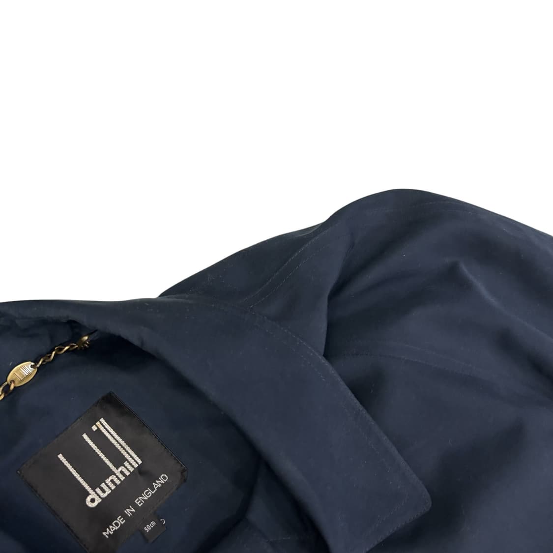 던힐 네이비 나그랑 트렌치코트 상품이미지3