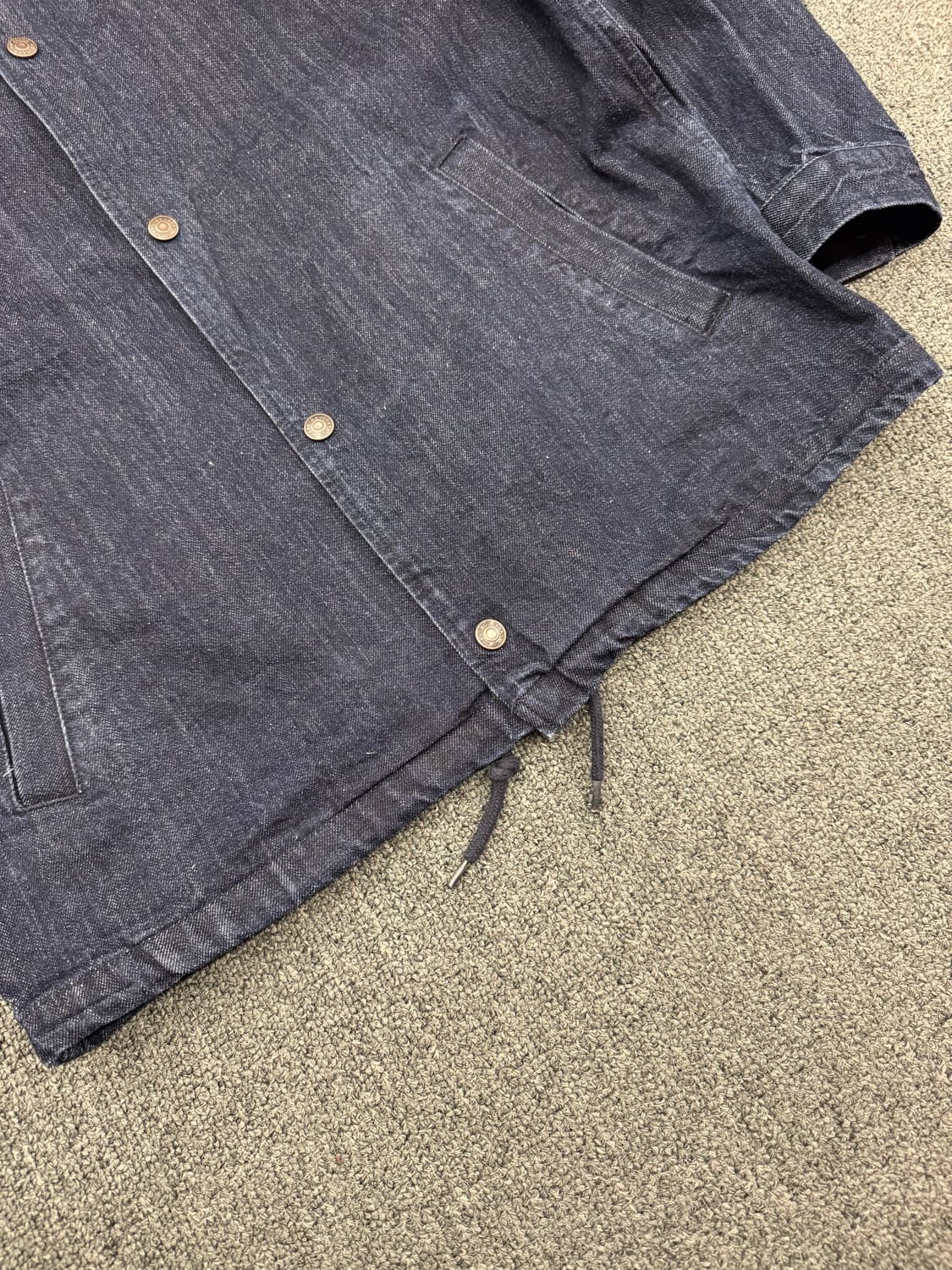 S)GU 빈티지 스트링 데님 자켓 상품이미지4