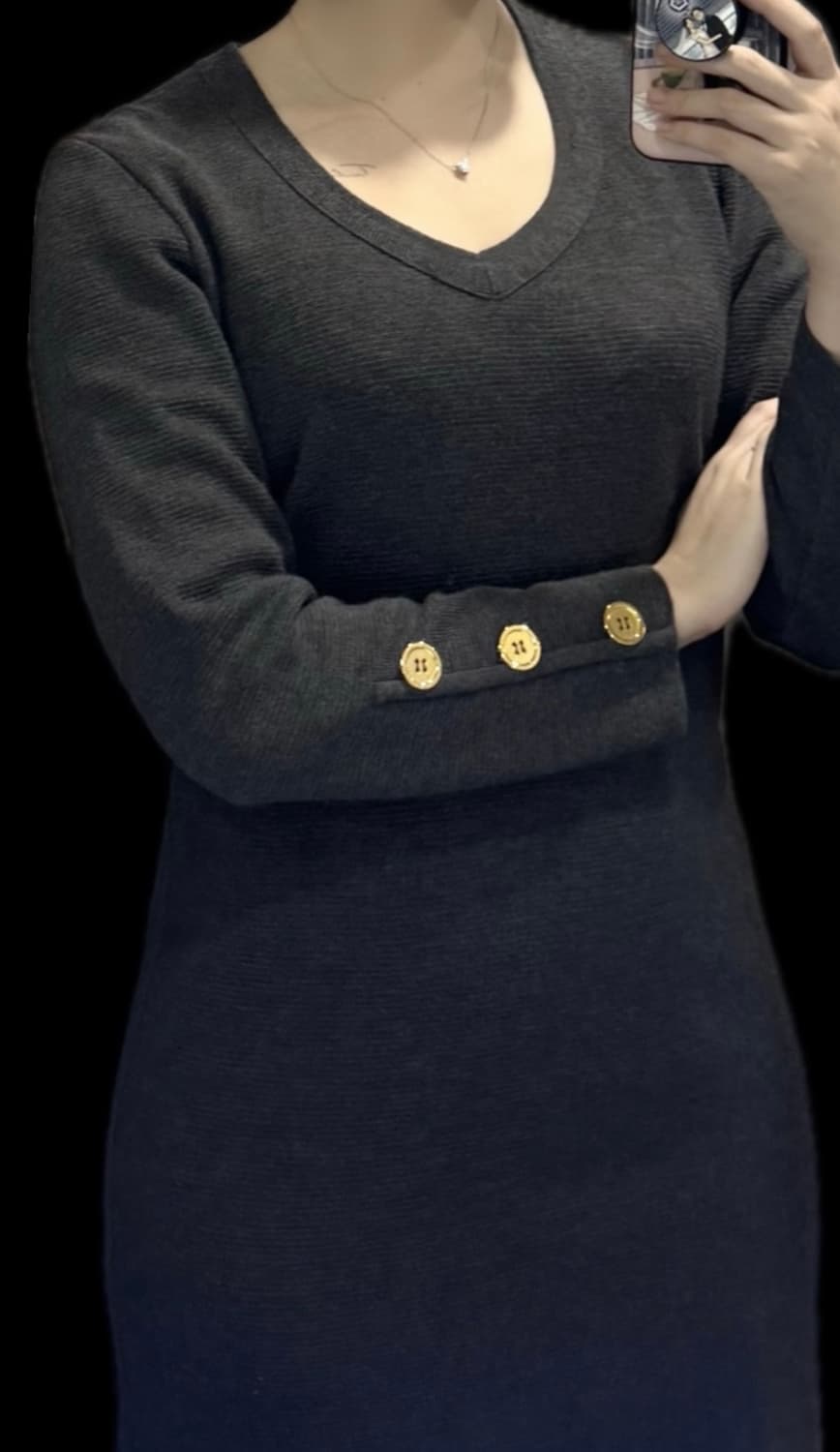 지방시 브이넥 원피스 상품이미지8