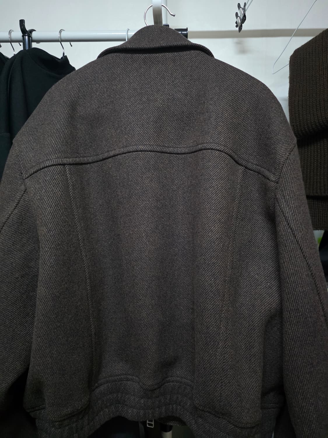 이에이 탭 울 해링턴자켓 상품이미지4