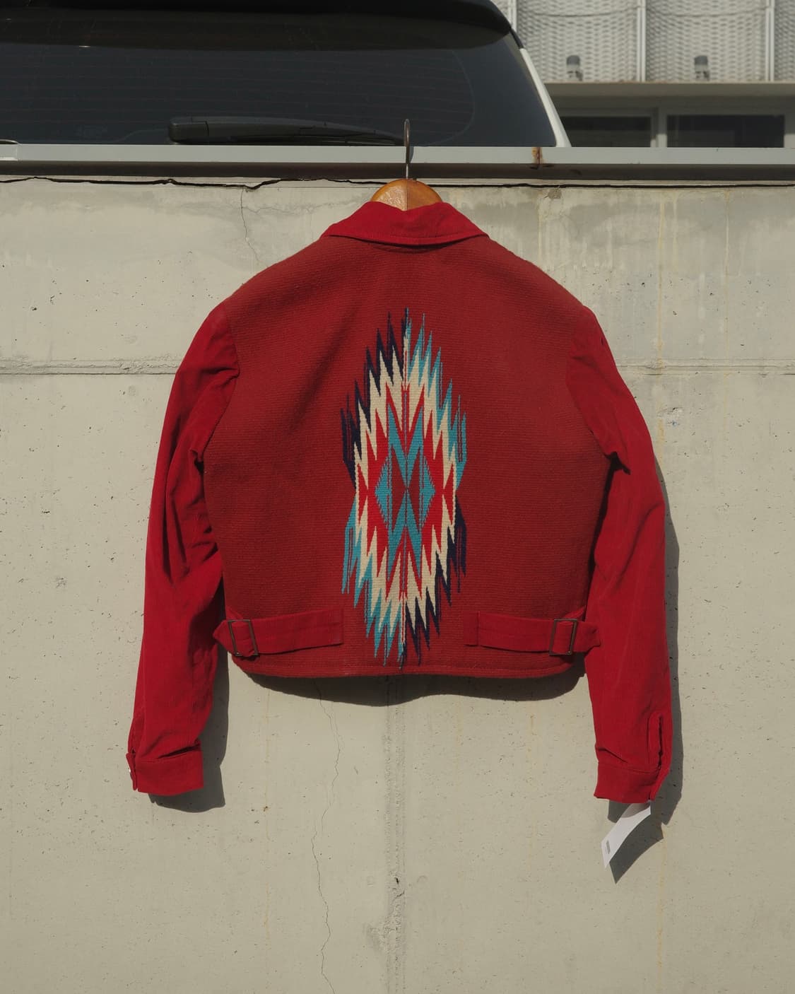 센티넬라 치마요 우븐 코듀로이 슬리브 자켓 상품이미지6