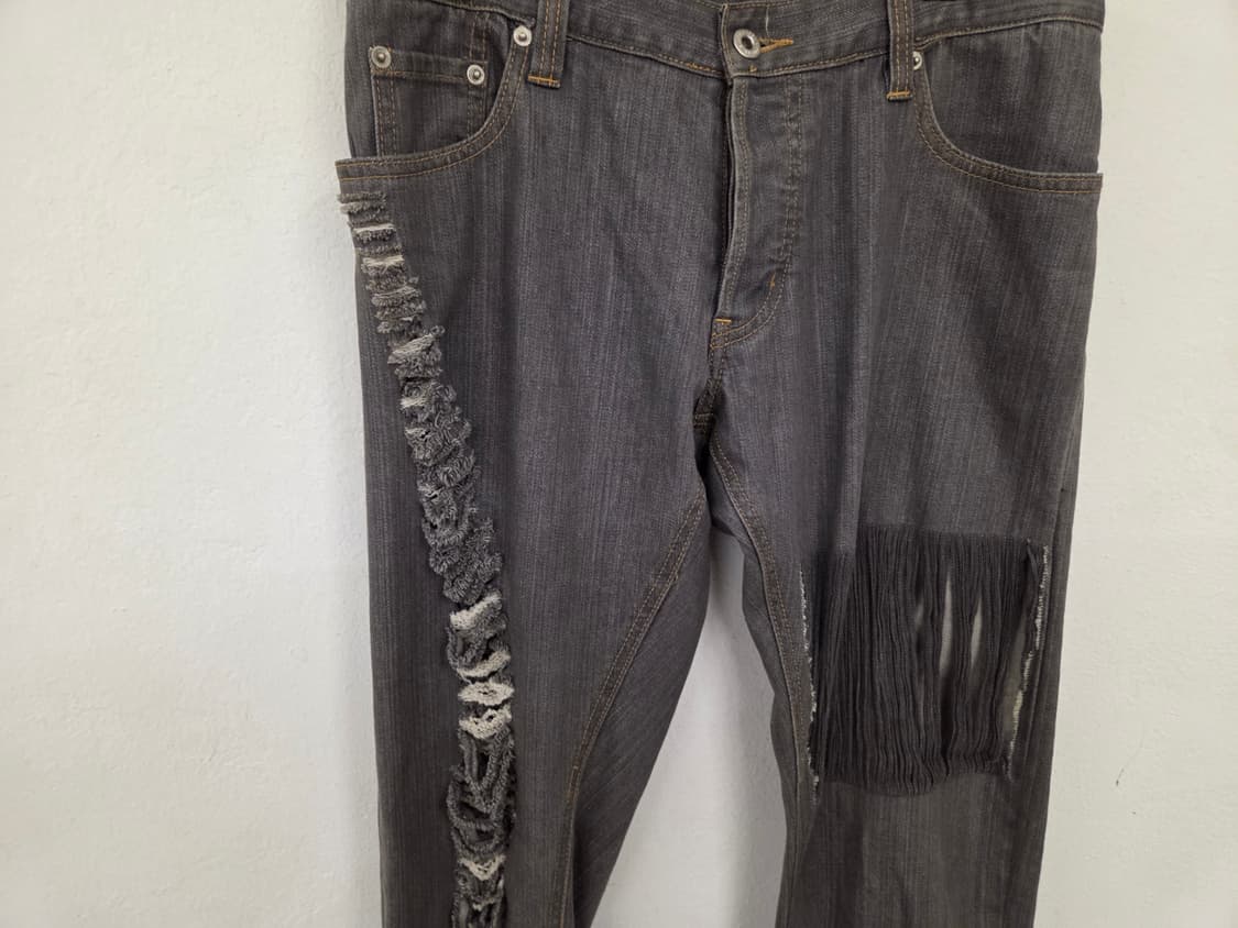 30 버버리 블랙라벨 더티 그레이진 상품이미지2