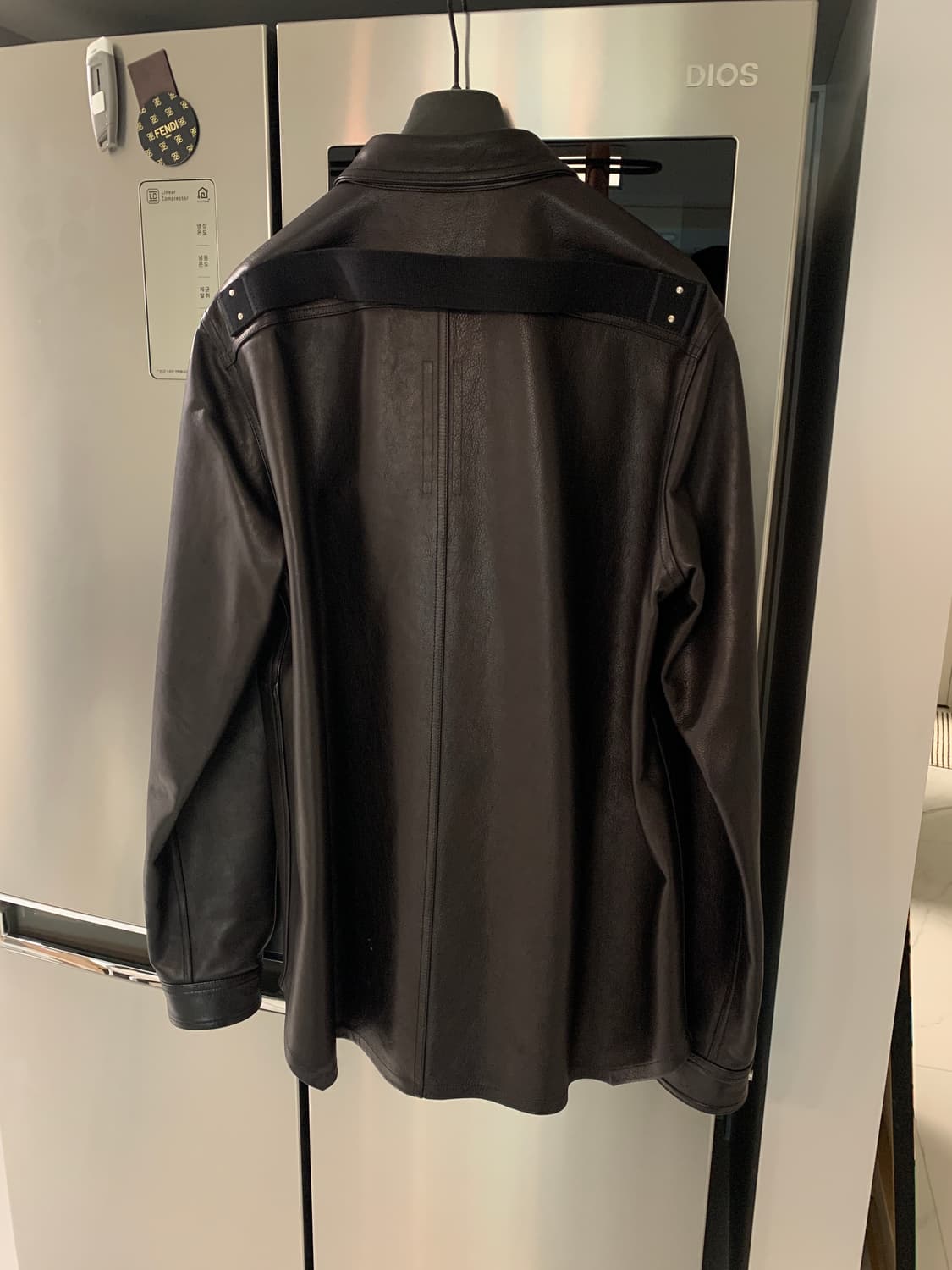 20FW 릭오웬스 레더 아우터셔츠 52 상품이미지2