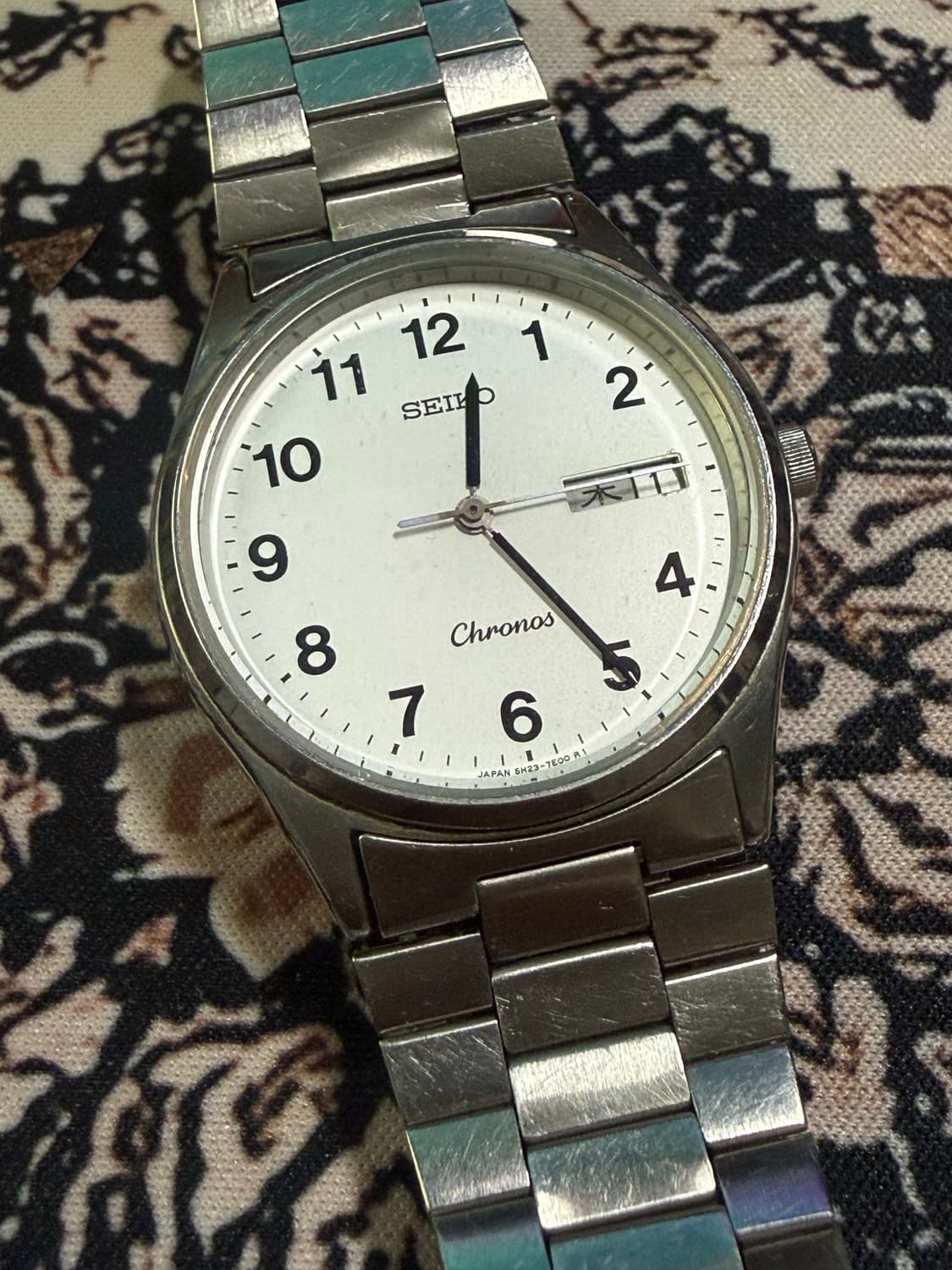 SEIKO 빈티지 쿼츠 시계 상품이미지2