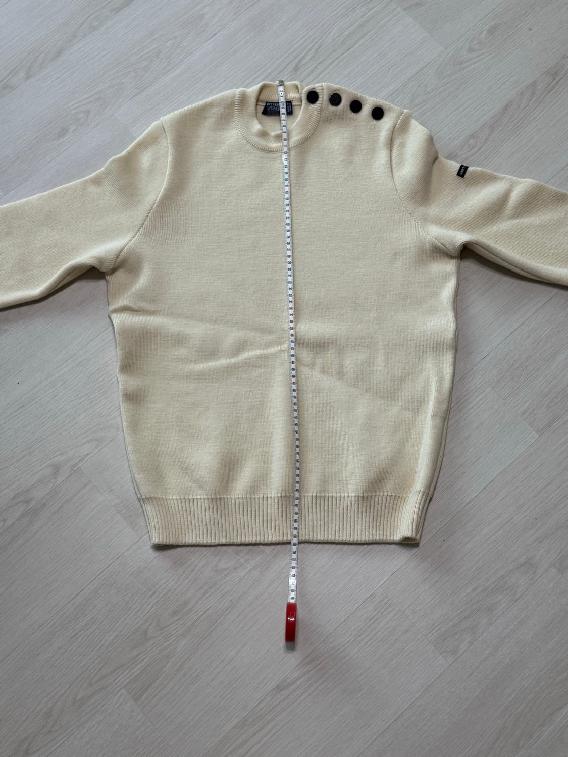 세인트제임스(Saint James) 아이보리 견장 니트 상품이미지6