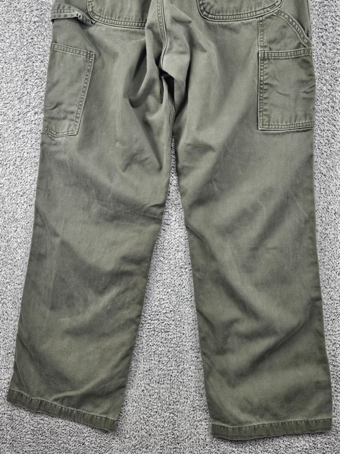 칼하트 코튼 카펜터 싱글니 워크 팬츠 밴딩커스텀 (38X30)/11742 상품이미지10