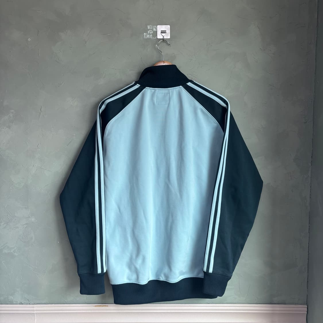 아디다스 무하마드 알리 져지 트랙탑 소라 네이비 상품이미지5