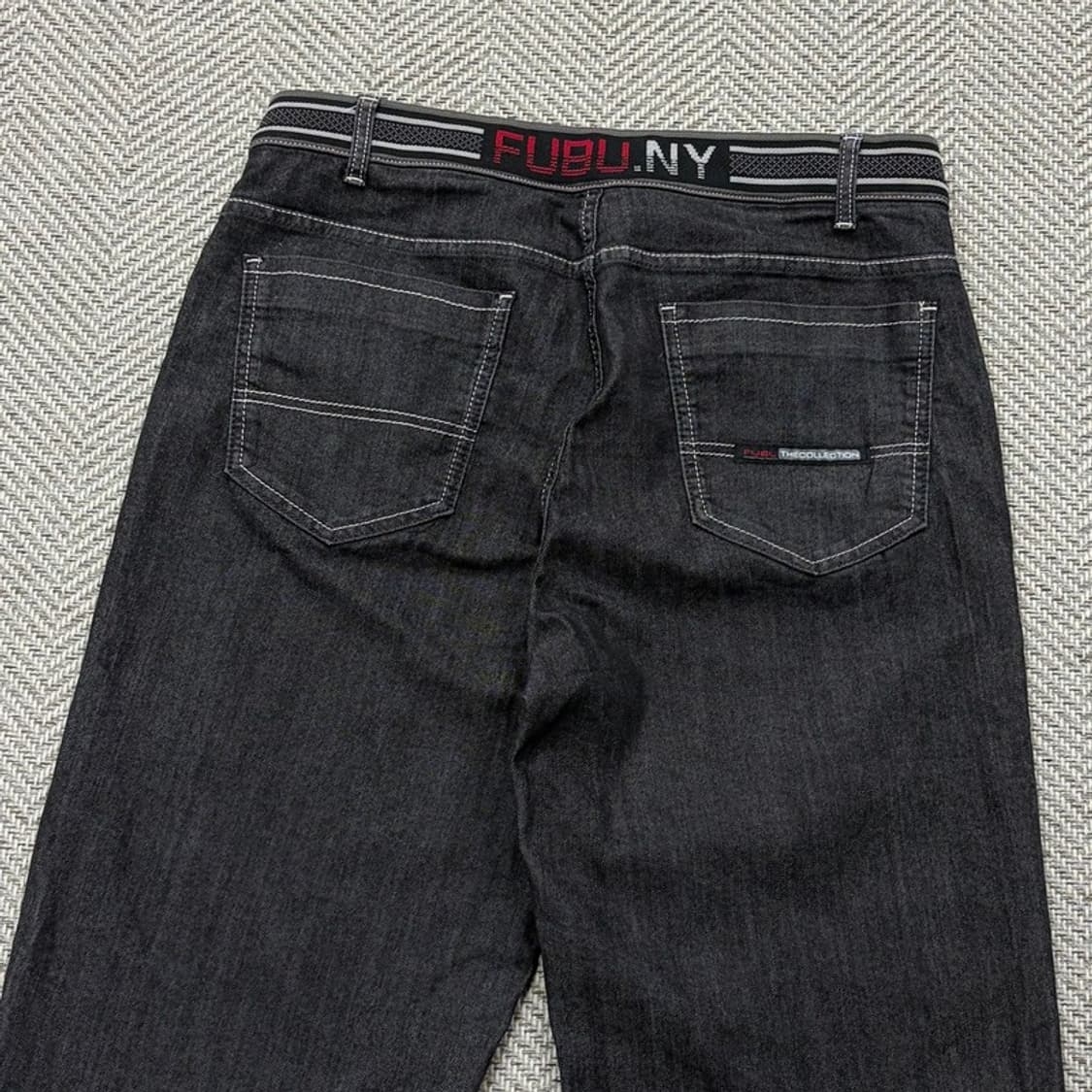 후부 올드스쿨 데님 버뮤다팬츠 v2340 상품이미지4