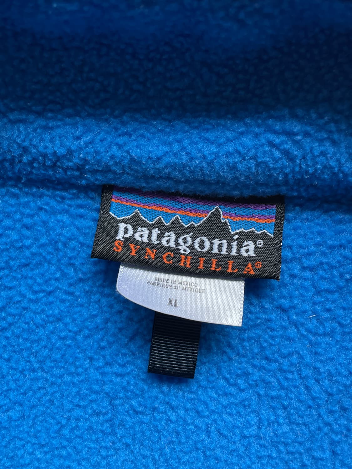 파타고니아 집업 신칠라 블루 마수피얼 플리스 빈티지 patagonia 상품이미지3