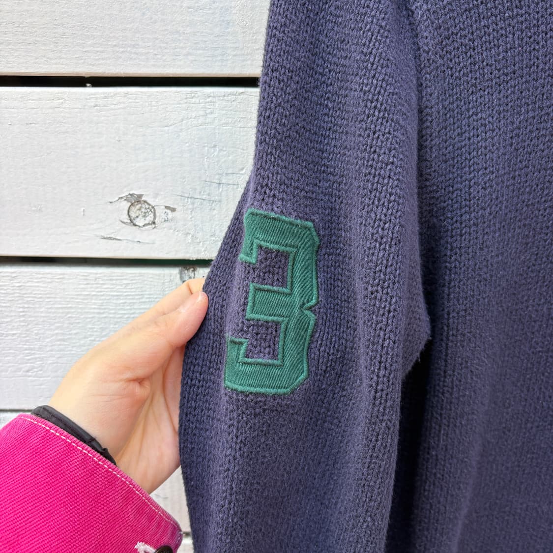 Polo 폴로 빅포니 니트 집업 상품이미지4