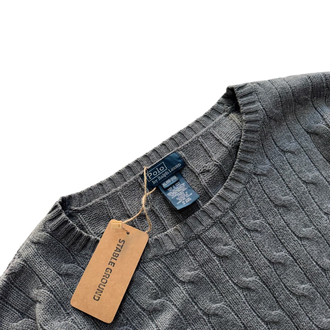 [95] 폴로 랄프로렌 케이블 스웨터 니트 상품이미지3