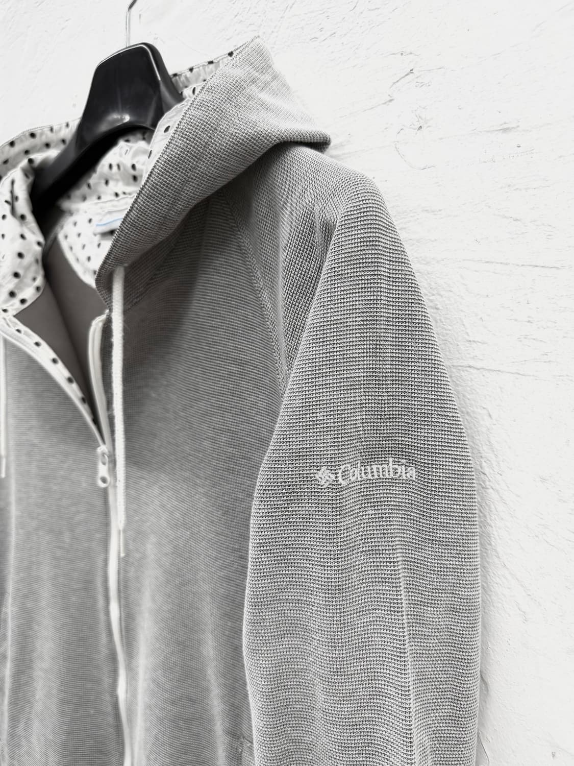 컬럼비아 핑거홀 도트 후드집업 상품이미지3