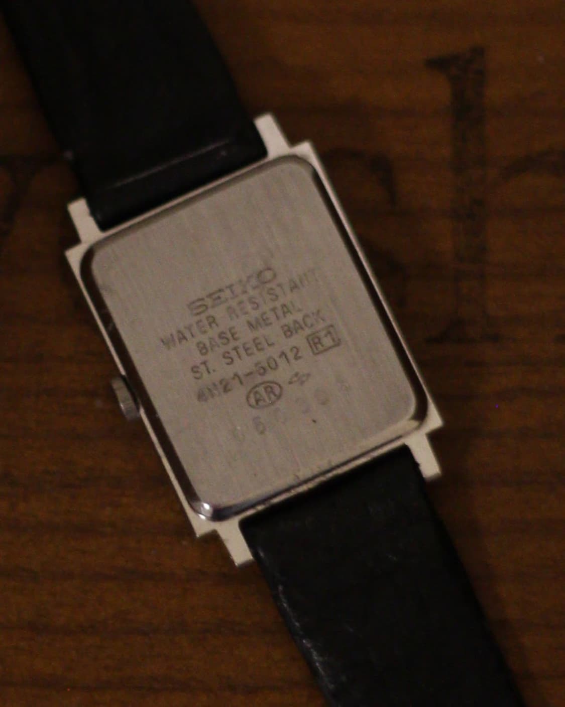 ​[Seiko] 세이코 미니멀 스퀘어 실버 여성용 시계 상품이미지7