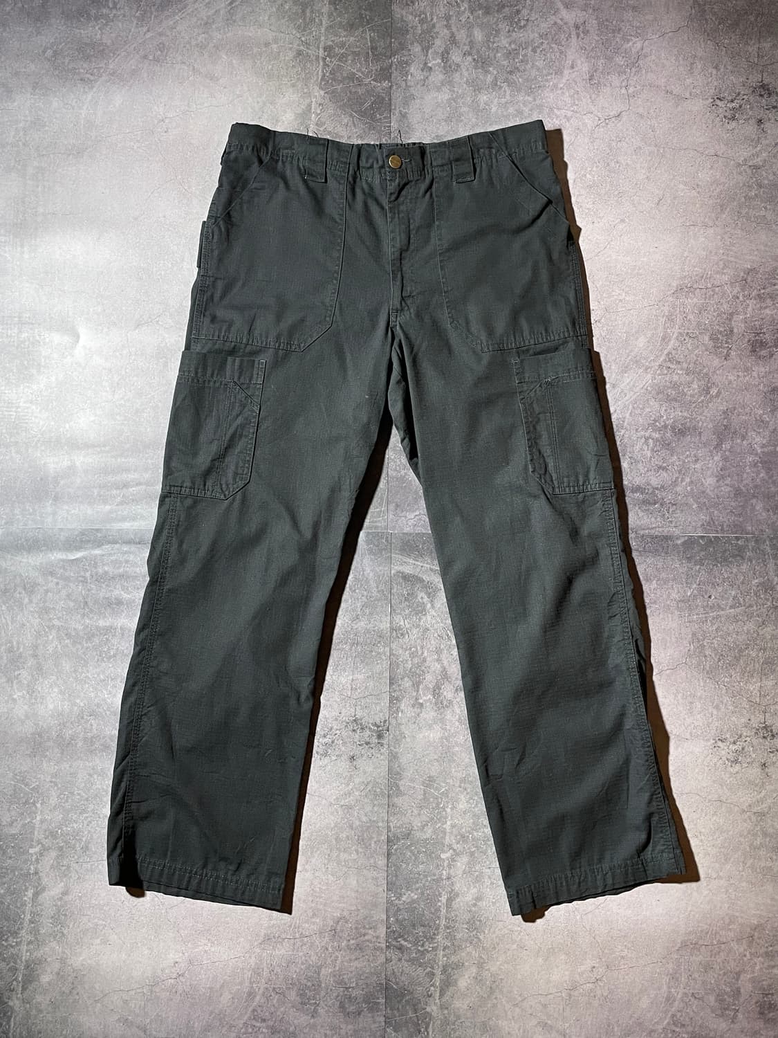 CARHARTT 칼하트 빈티지 하프밴딩 블랙 카고 팬츠 상품이미지1