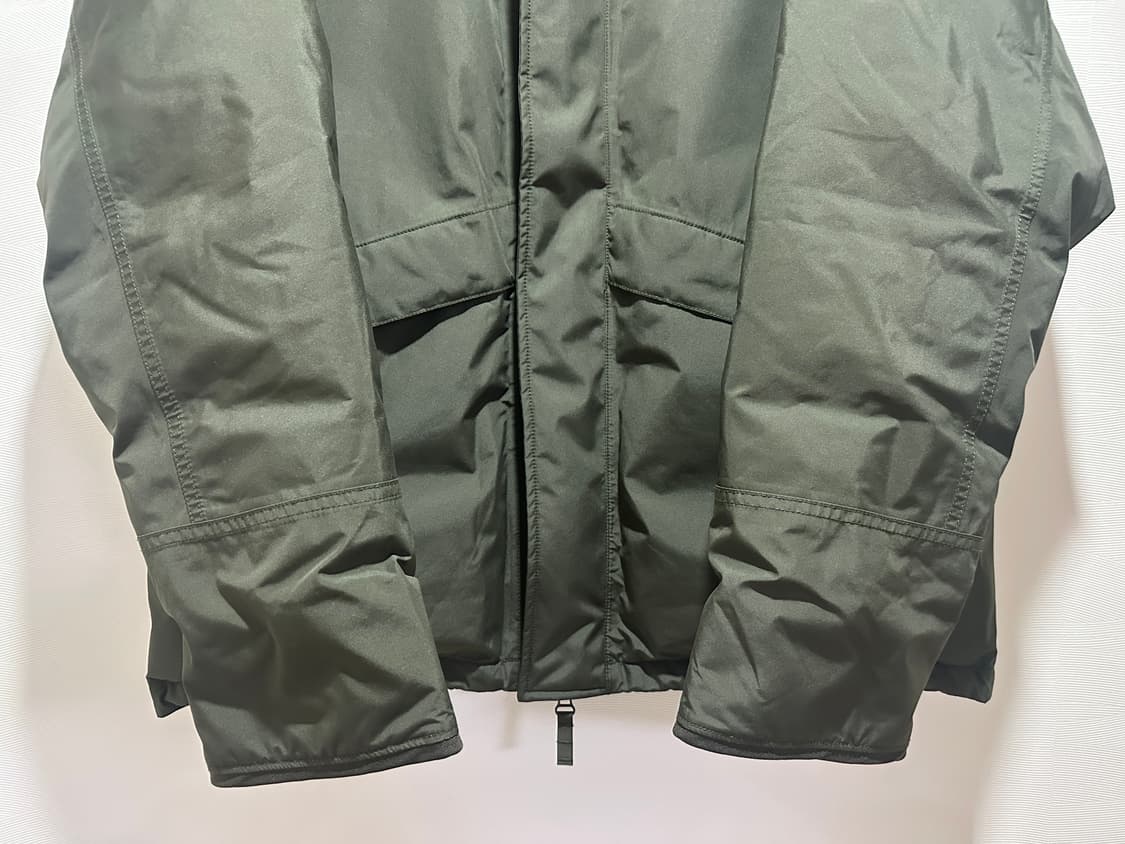 [L] 나나미카 고어텍스 숏 다운자켓 카키그린 상품이미지4