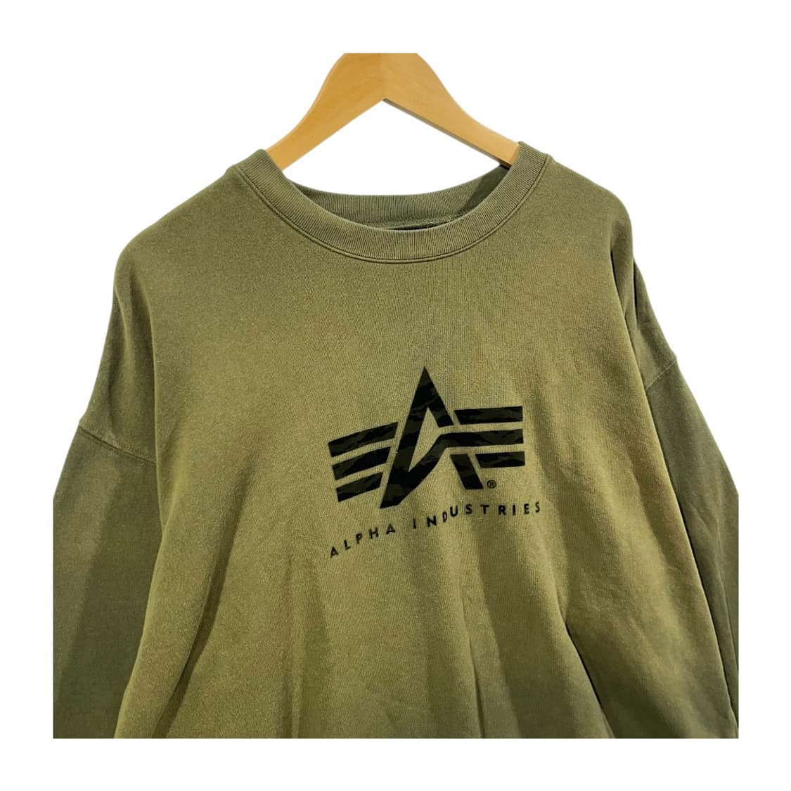 [Alpha Industries] 알파인더스트리 로고 밀리터리 맨투맨 상품이미지3