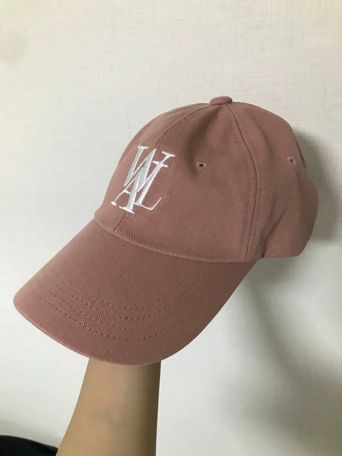 우알롱 시그니처 로고 볼캡 상품이미지1