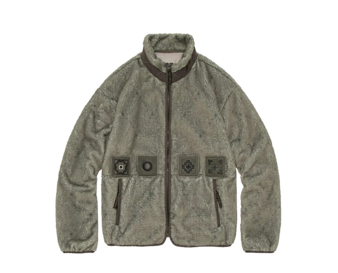 4) 폴리테루 셰르파 플리스 후리스 자켓 베이지 상품이미지1