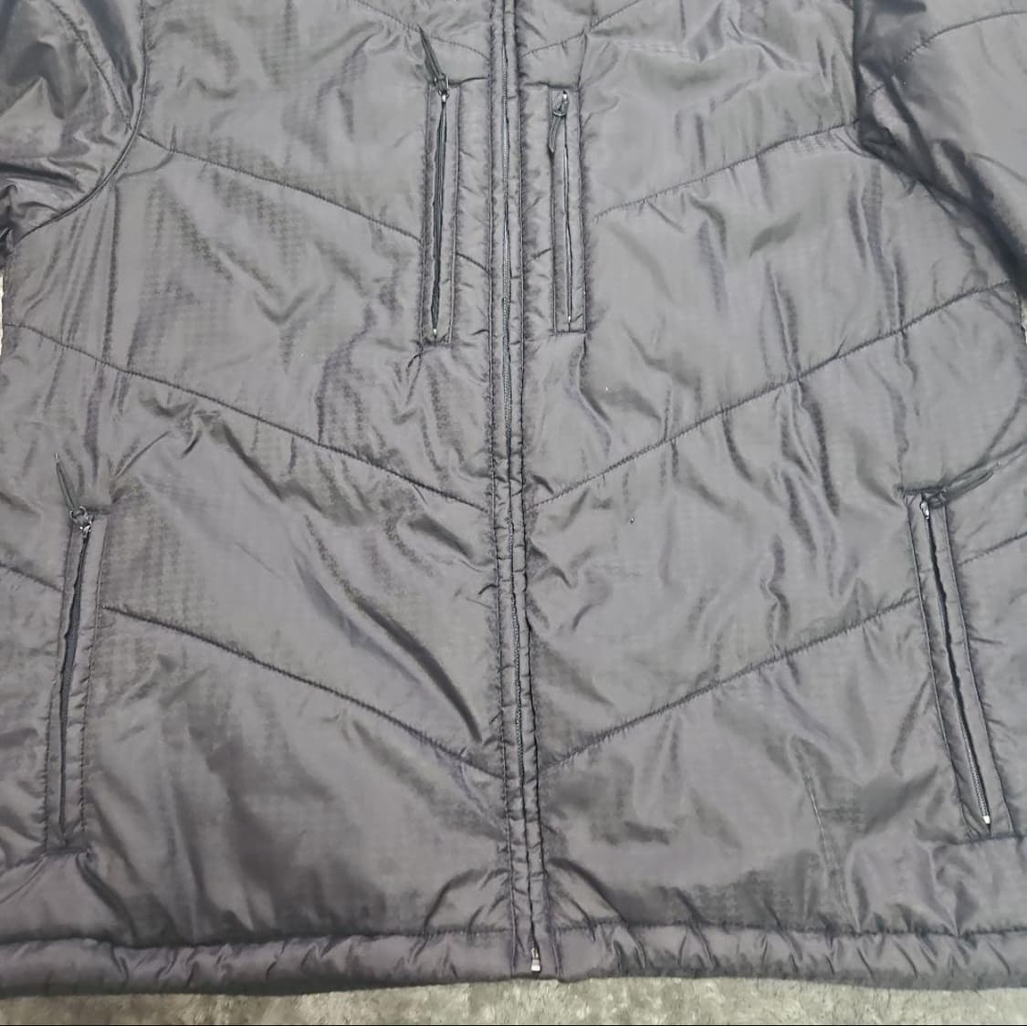 90년도 올드 스투시 GEAR 써모라이트 플라이트 블랙 패딩 자켓 상품이미지4