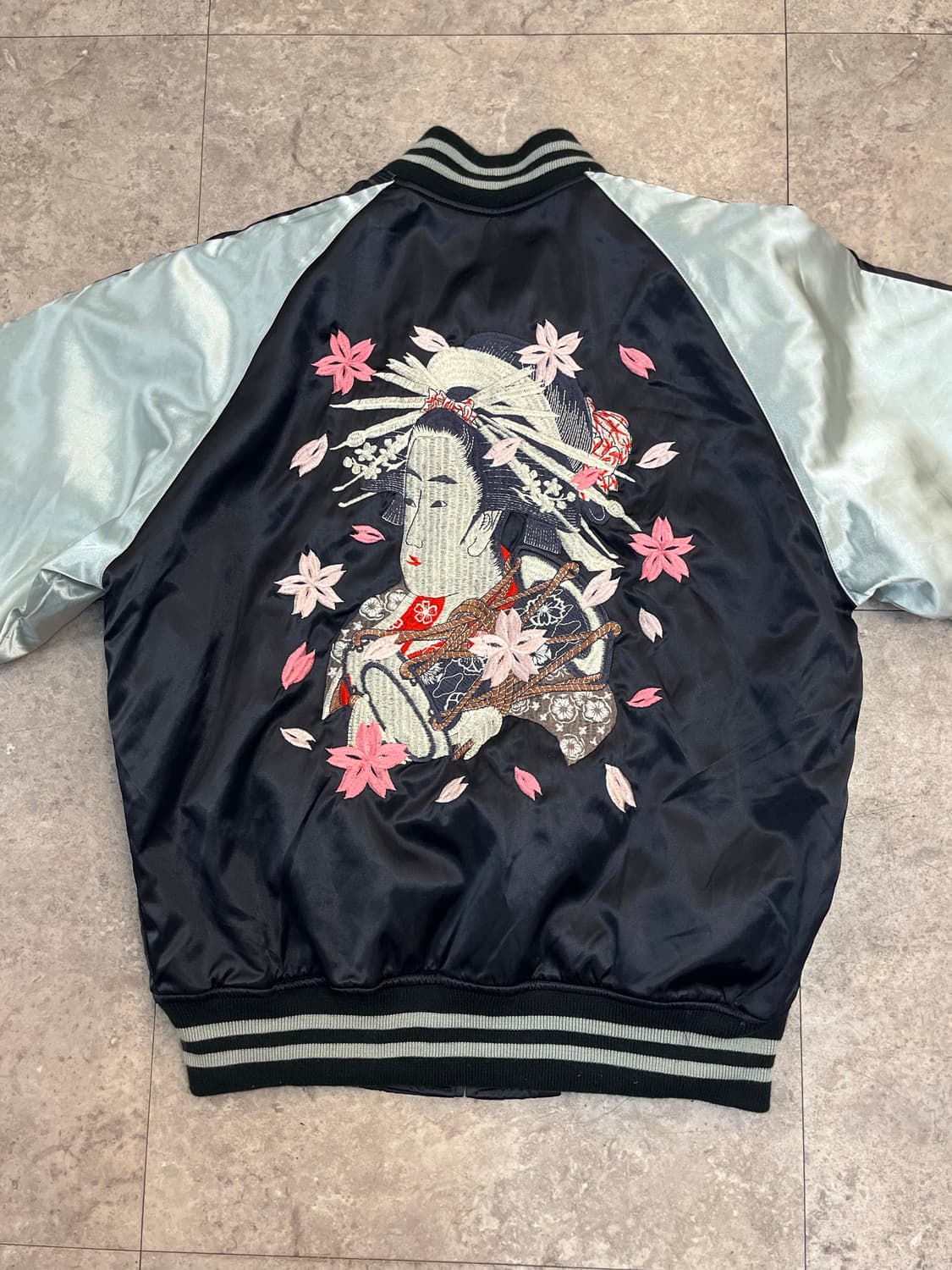 호시히메 자수 스카잔 블랙 XL#csz2897 상품이미지8