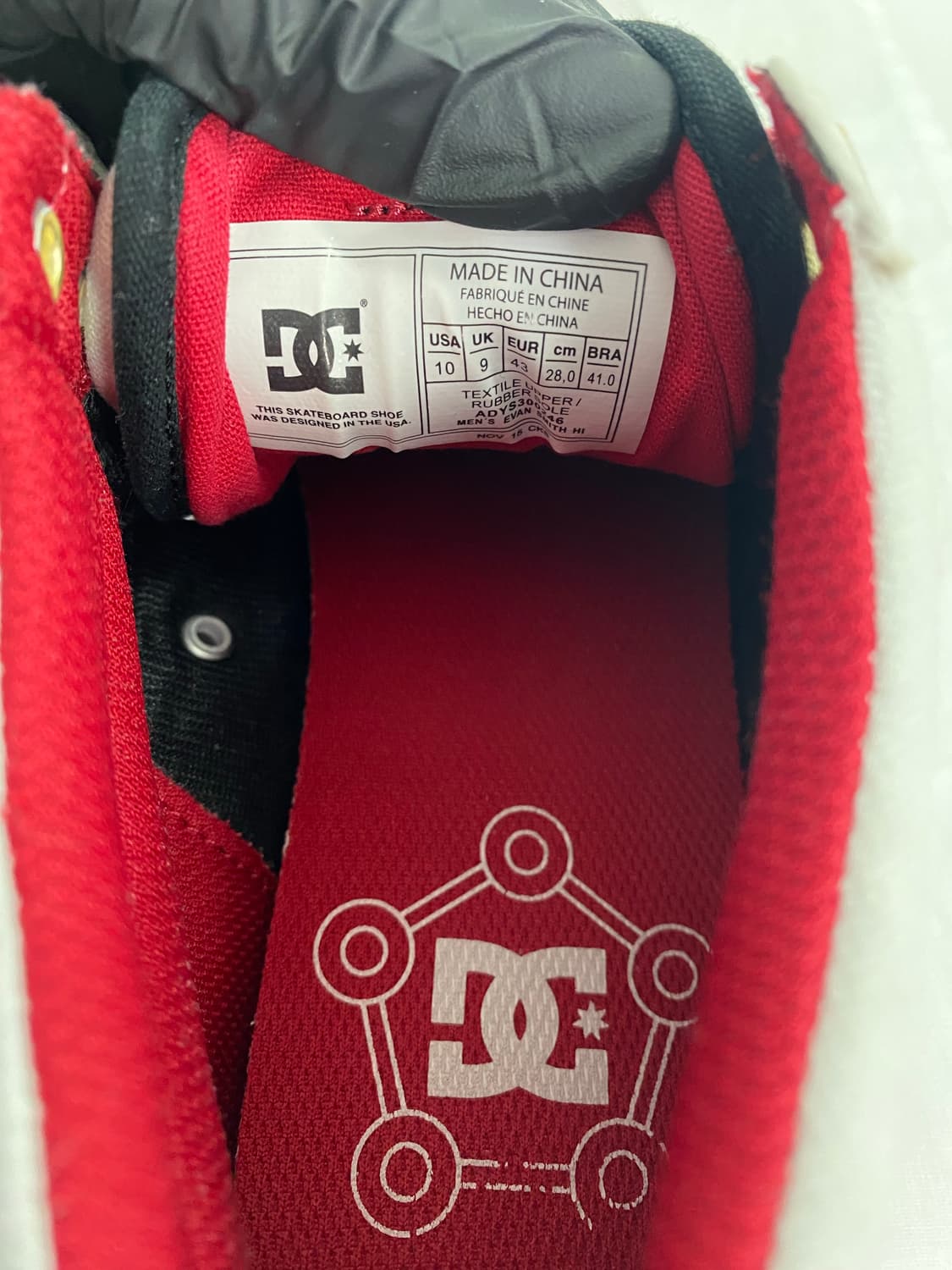 DC 디씨 에반스미스 하이 보드화 스니커즈 <24> 상품이미지7