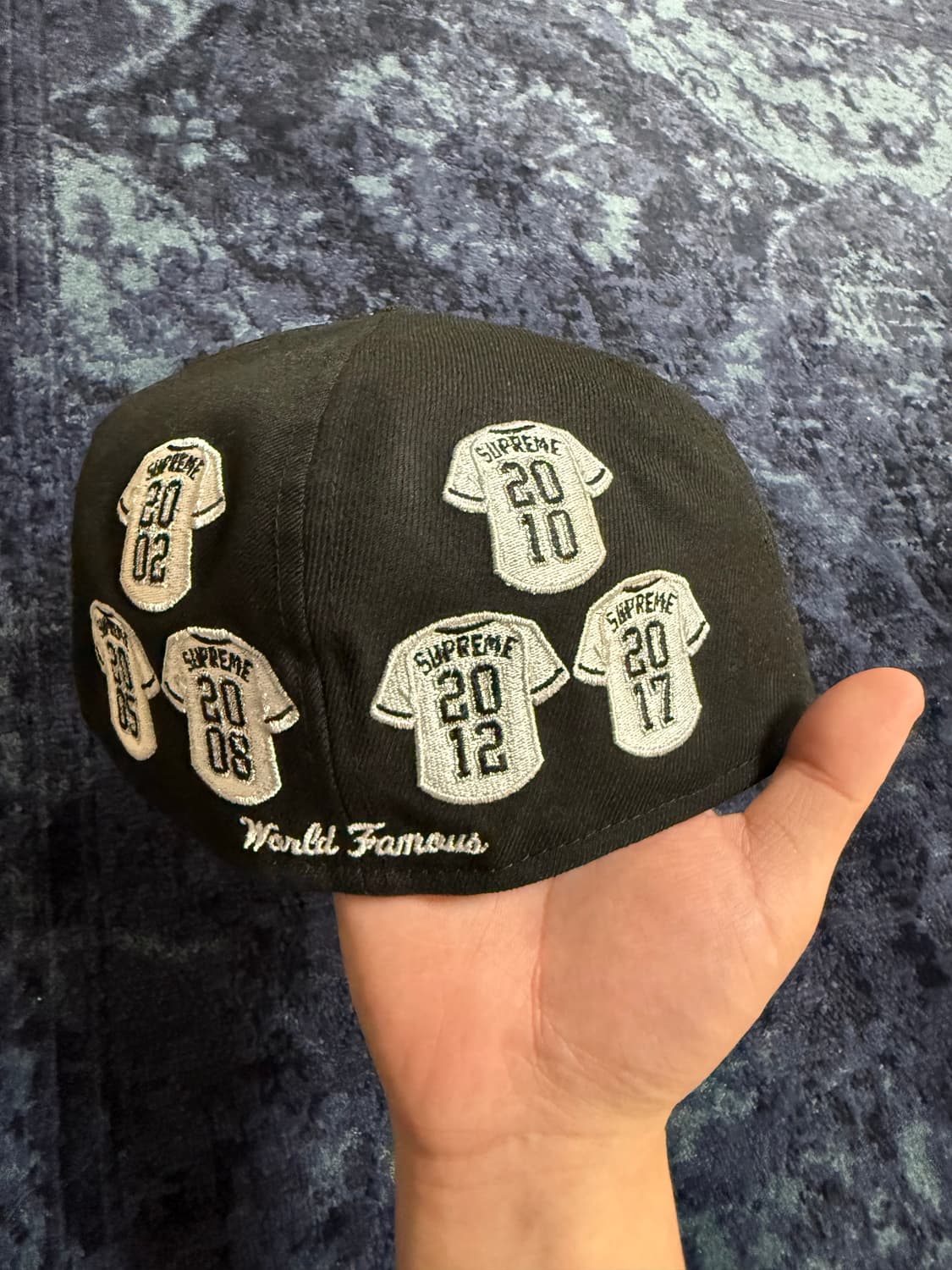 슈프림 X 뉴에라 져지 박스 로고  상품이미지1