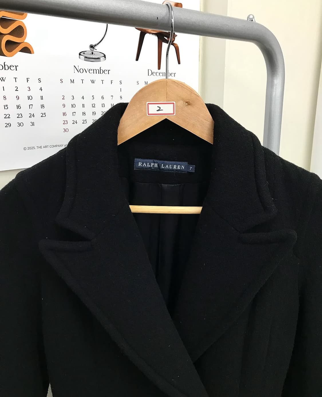 폴로 캐시미어 더블 코트 상품이미지2