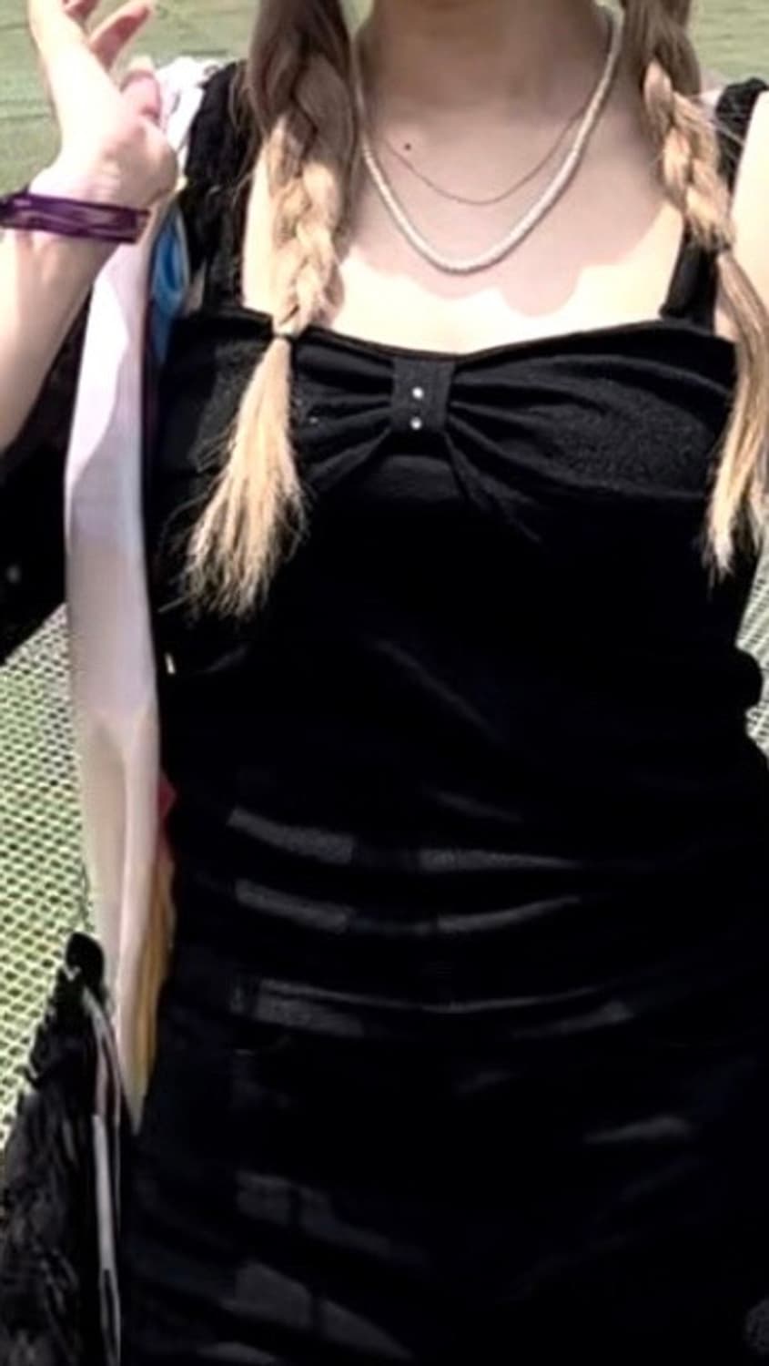 갸루 캐미솔 리본 나시 & 볼레로 세트 세실맥비 베이비메탈클럽 마즈  상품이미지2