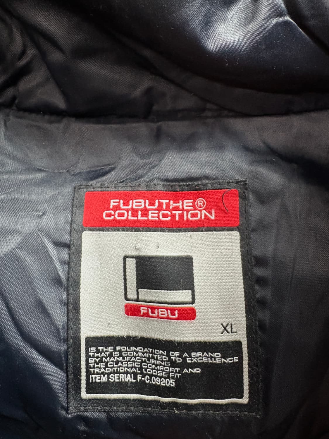 00s 후부 Y2K 올드스쿨 데님 믹스업 후드 다운자켓 2768 상품이미지3