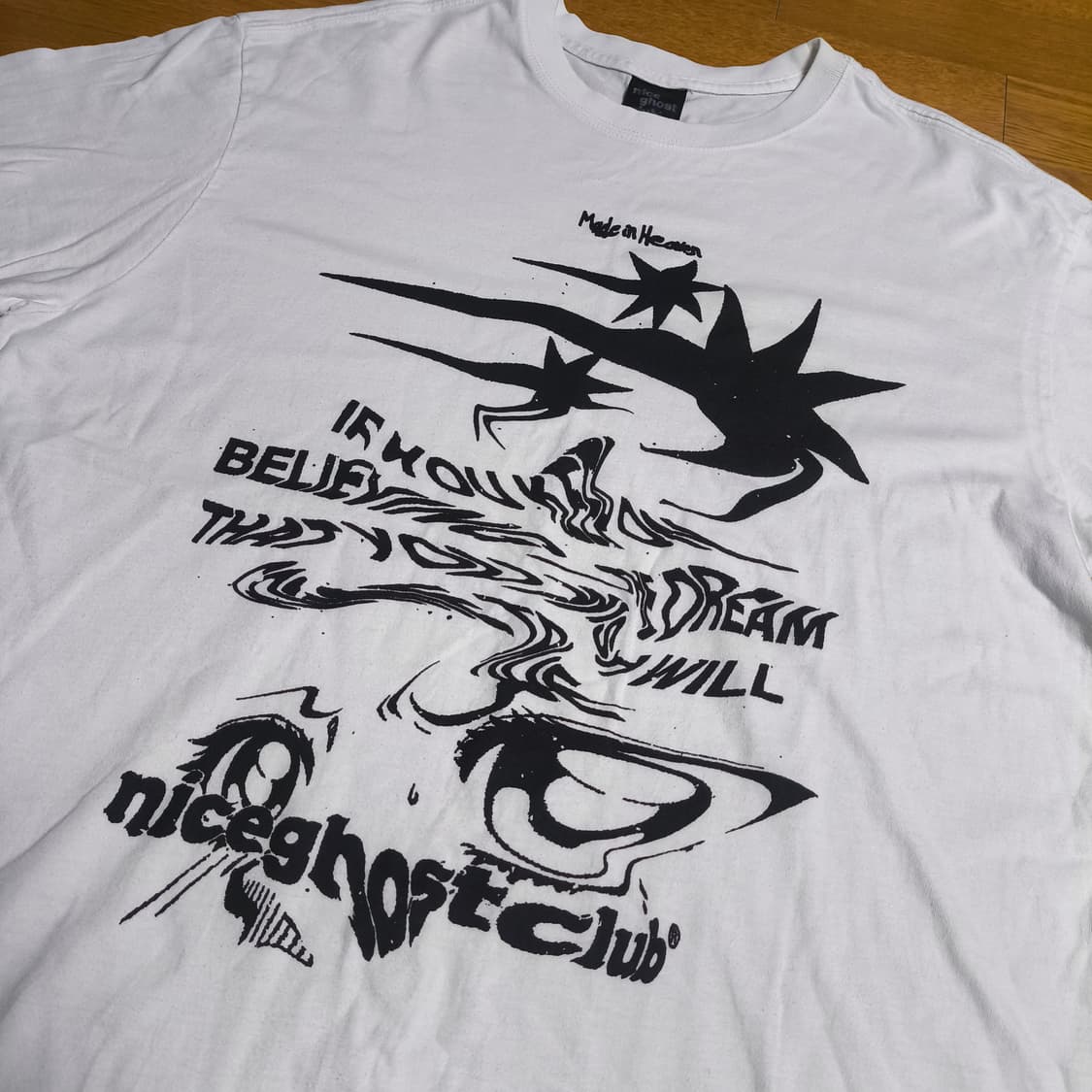 [L] nice ghost club 나고클 토네이도 로고 티 상품이미지3