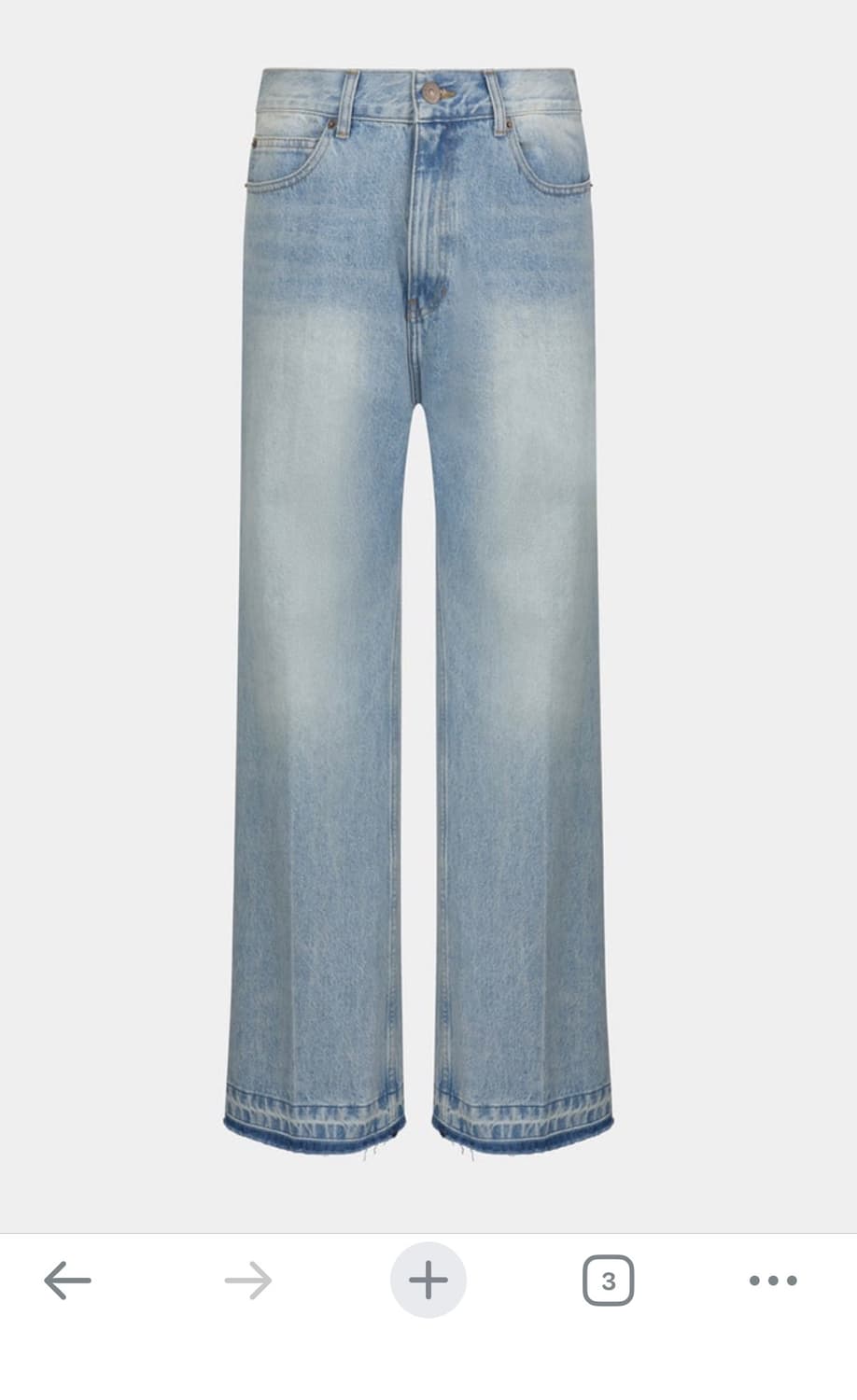 노이스 데님 청바지 삽니다 플레어 상품이미지1