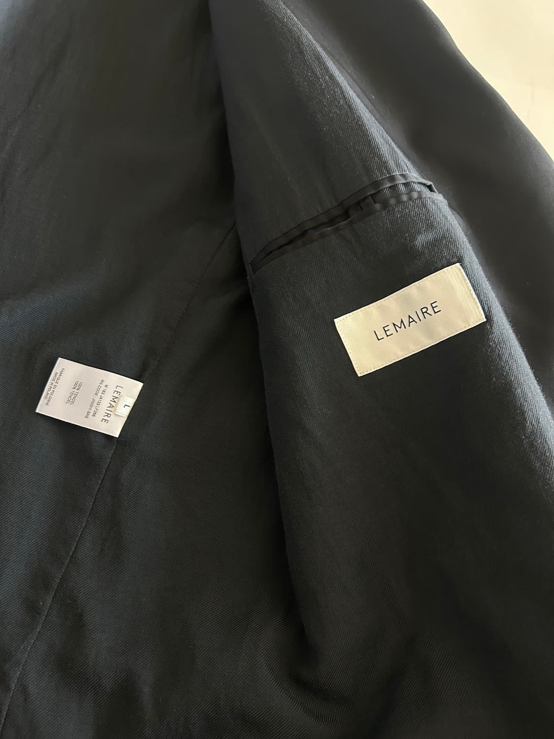르메르 18f/w 텐셀 숄카라 셋업 상품이미지4