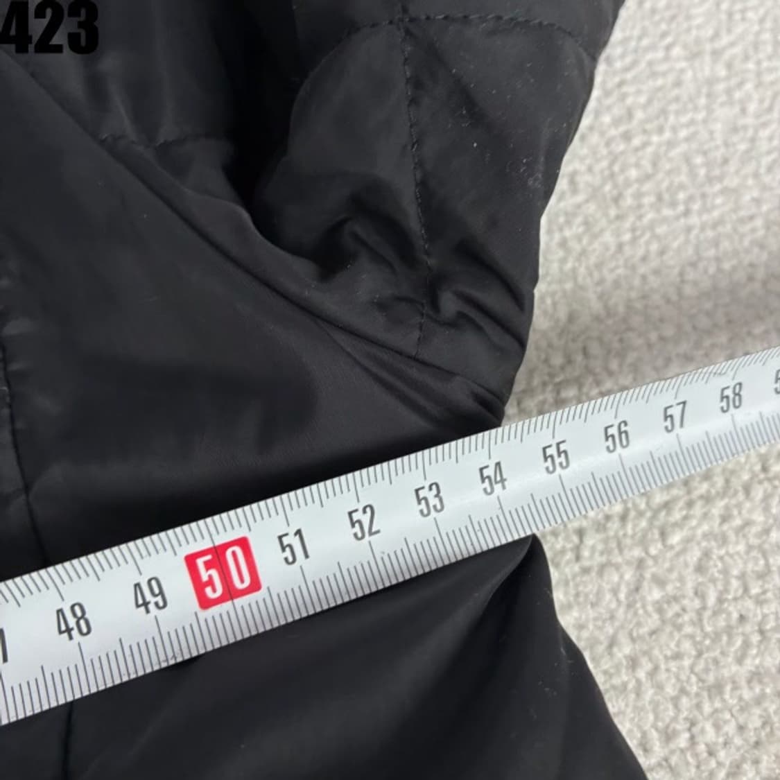 아디다스 블랙 퀼팅 봄버 자켓 m 상품이미지4