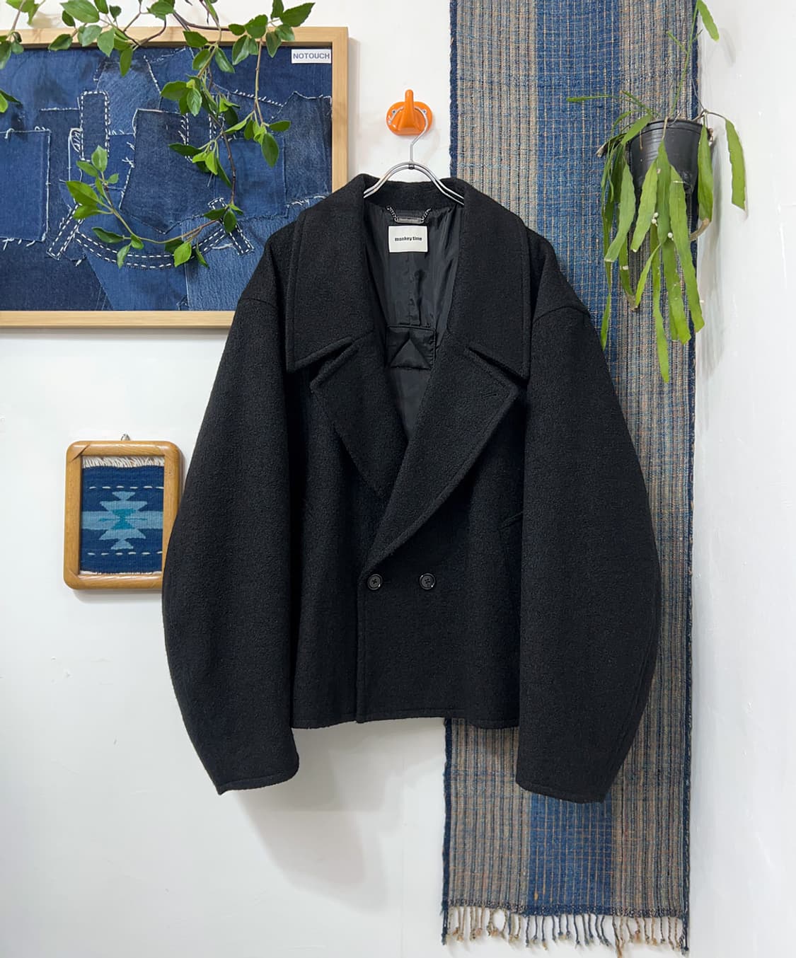 MONKEY TIME Double-Breasted Short Coat 상품이미지1