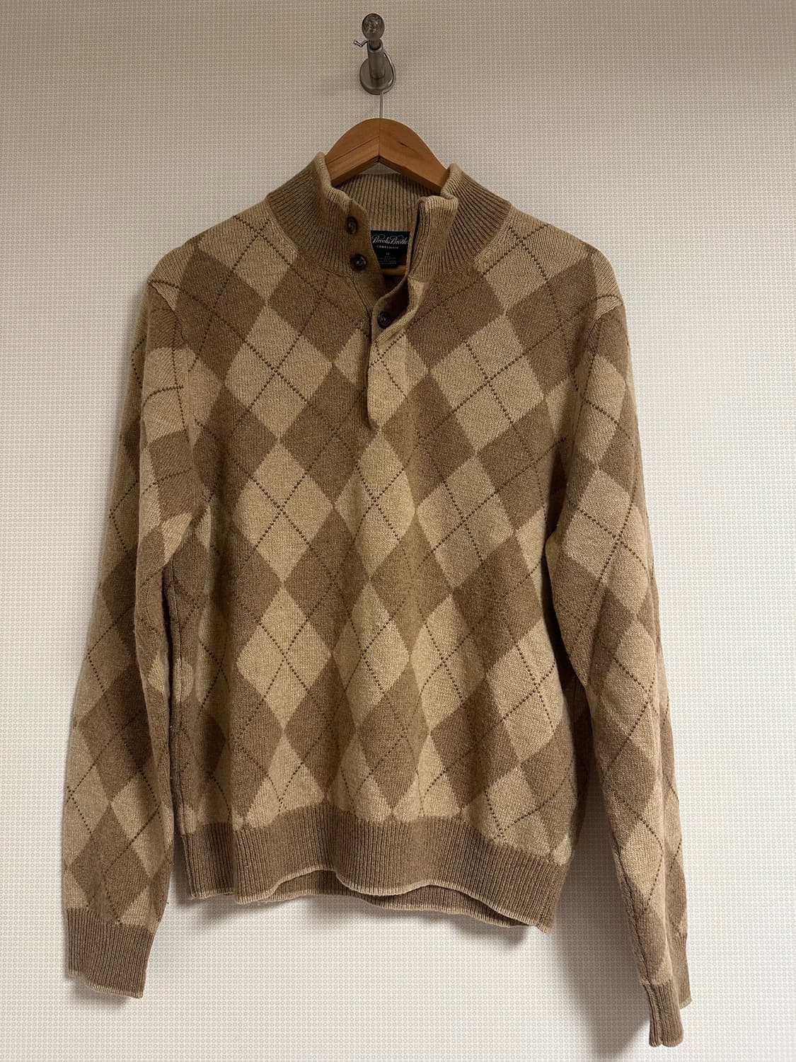 브룩스 브라더스 아가일 니트 M 상품이미지1