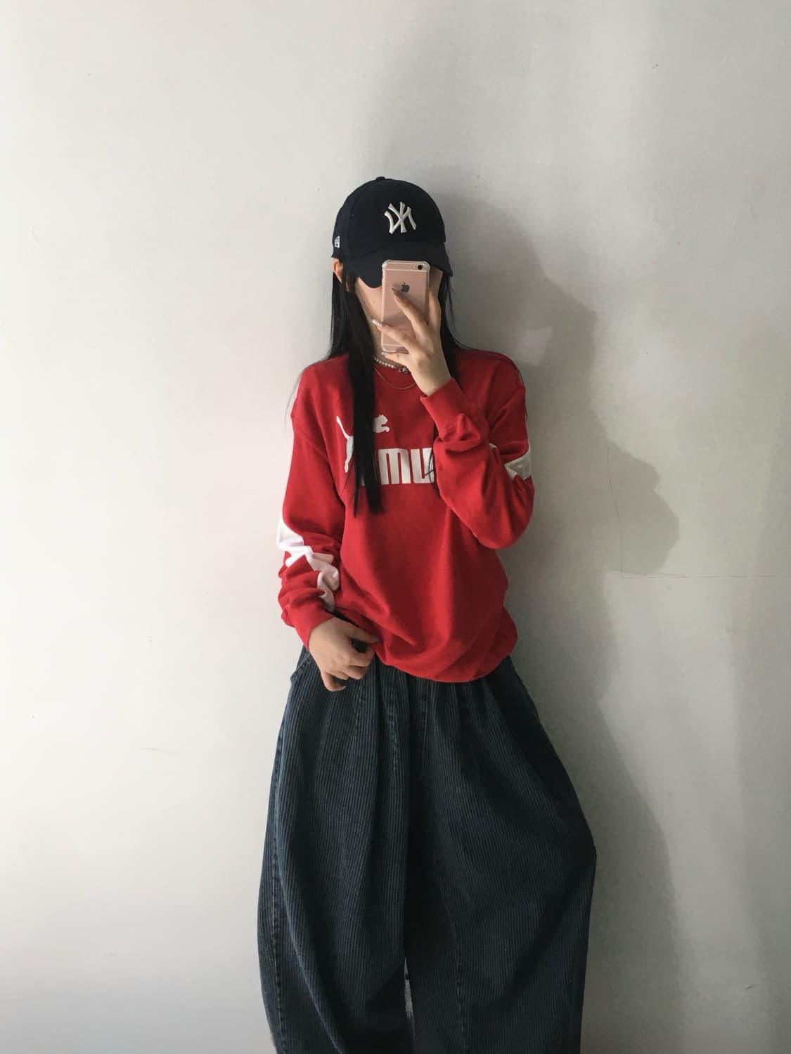 퓨마 빅로고 맨투맨 상품이미지2