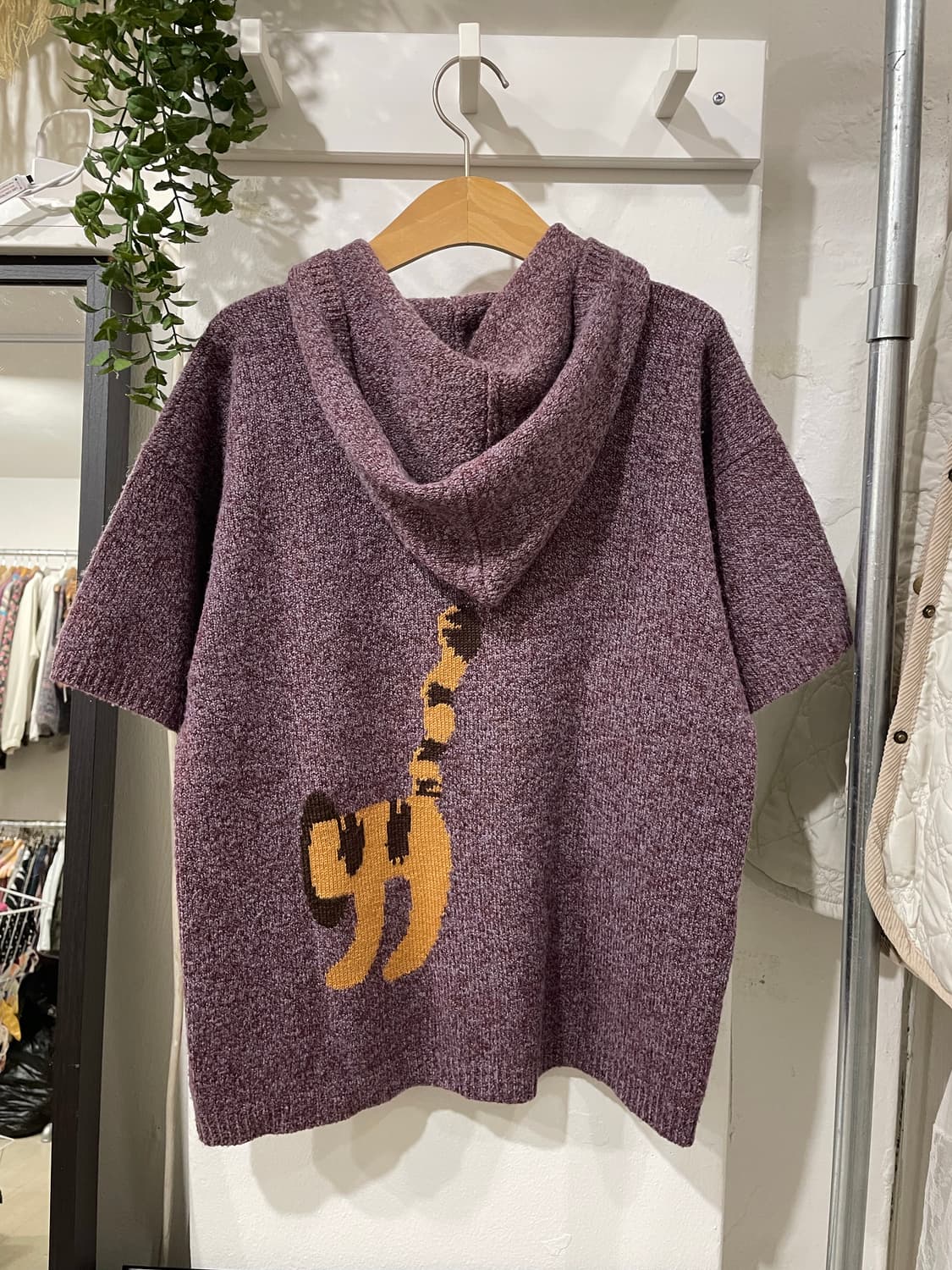 네코 타로 후드 니트 상품이미지10